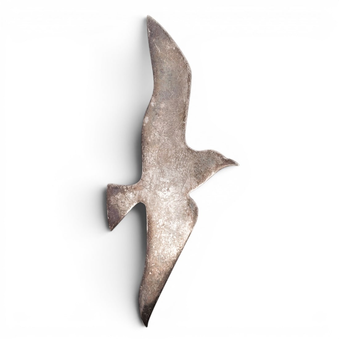 Vintage Sterling Silver Bird Silhouette Brooch (1 of 4)