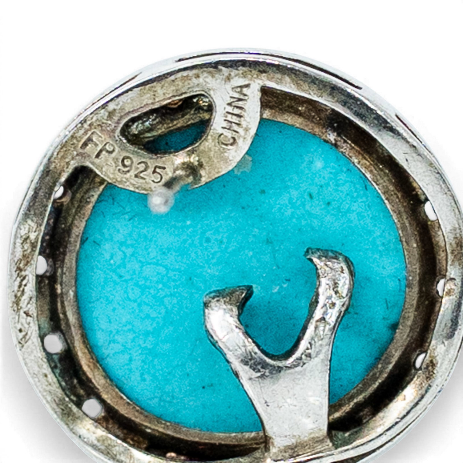 Sterling Silver Turquoise Stud Earrings - 3