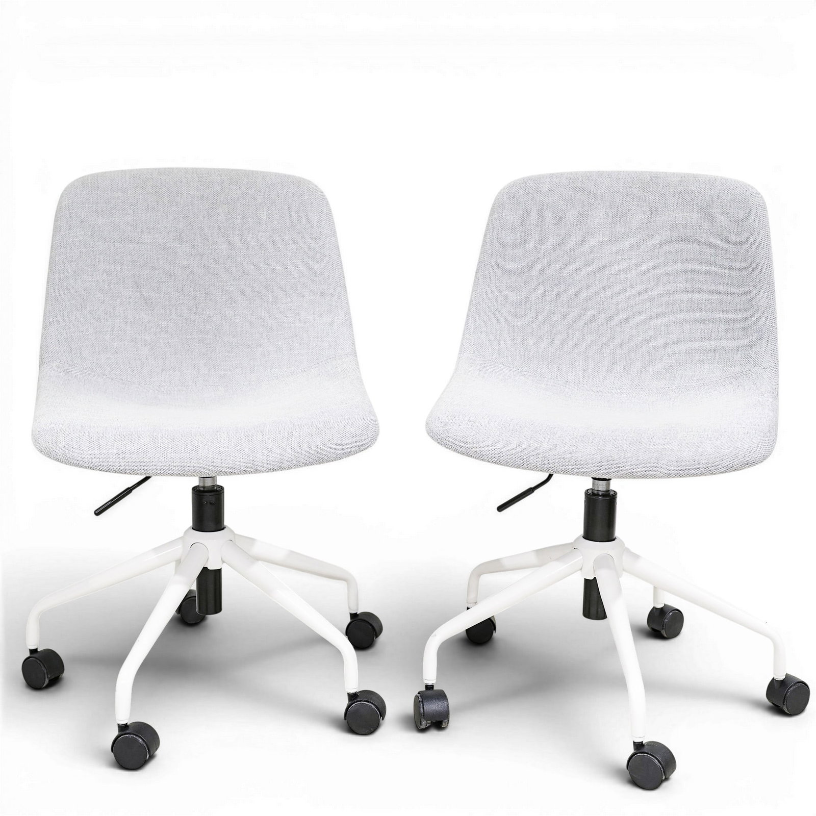 Pair of Apt Chalk Home Office Chairs (1 of 4)