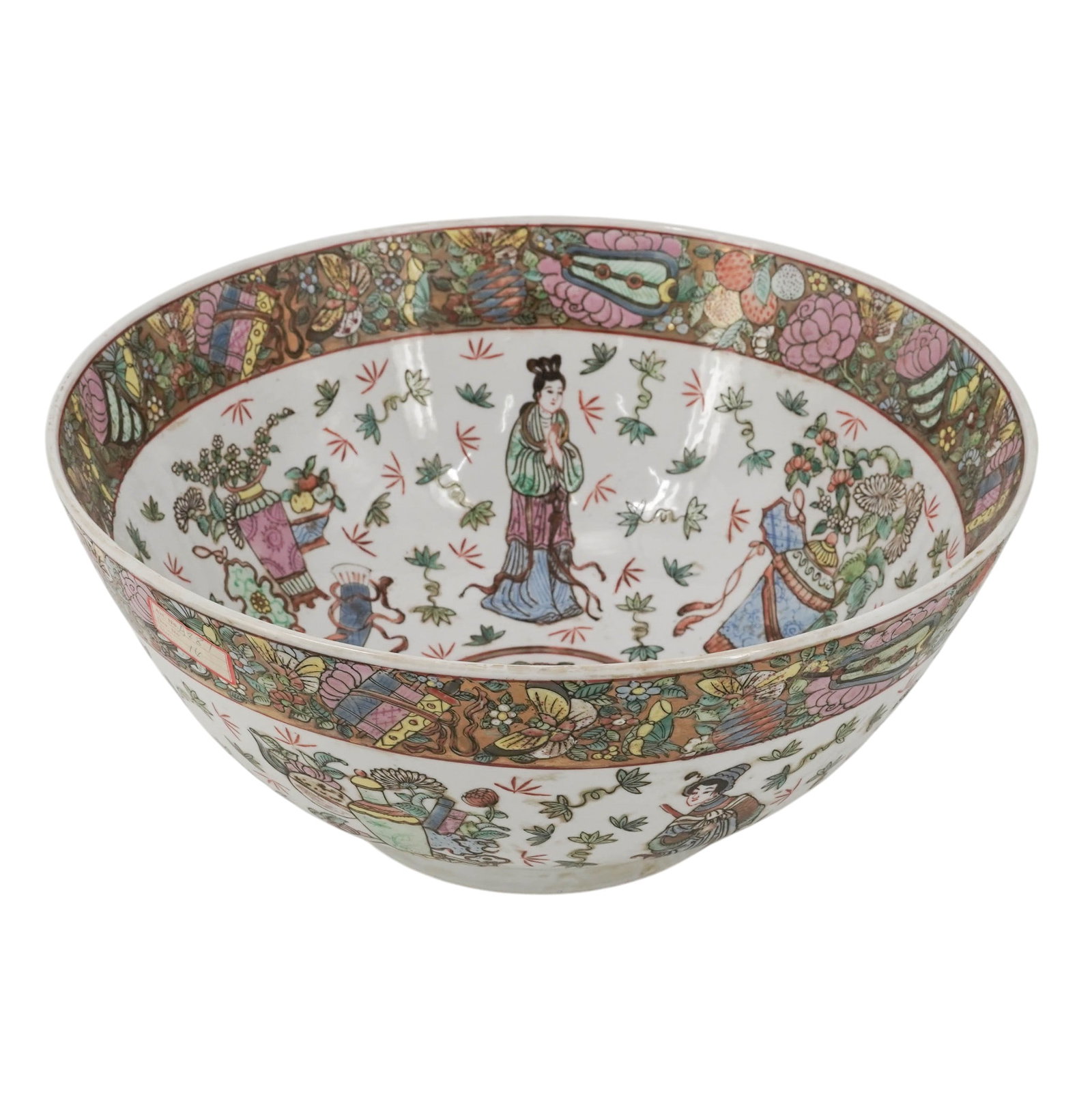 Antique Chinese Porcelain Famille Rose Bowl (1 of 11)