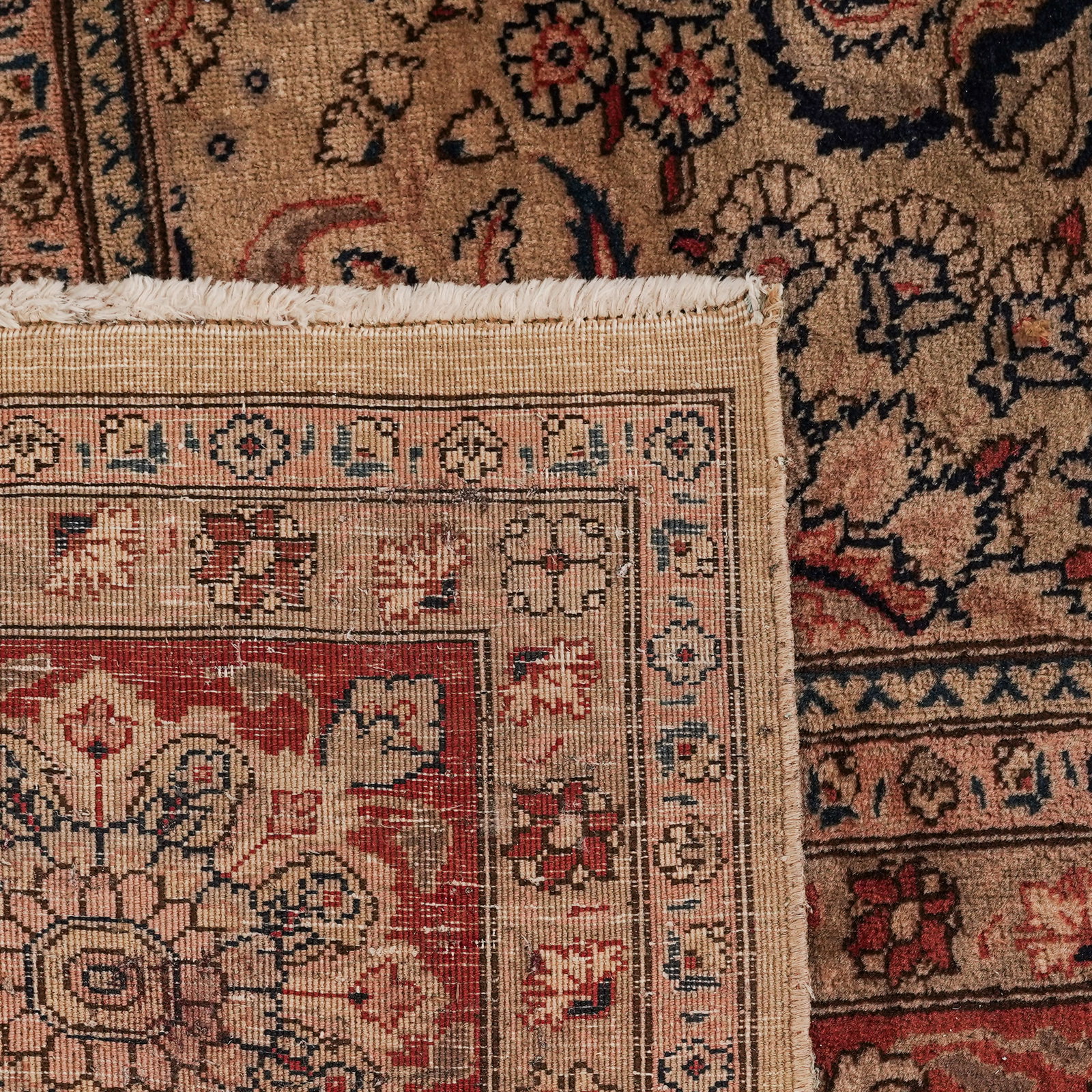 Fine Persian Tabriz Wool Carpet - 5