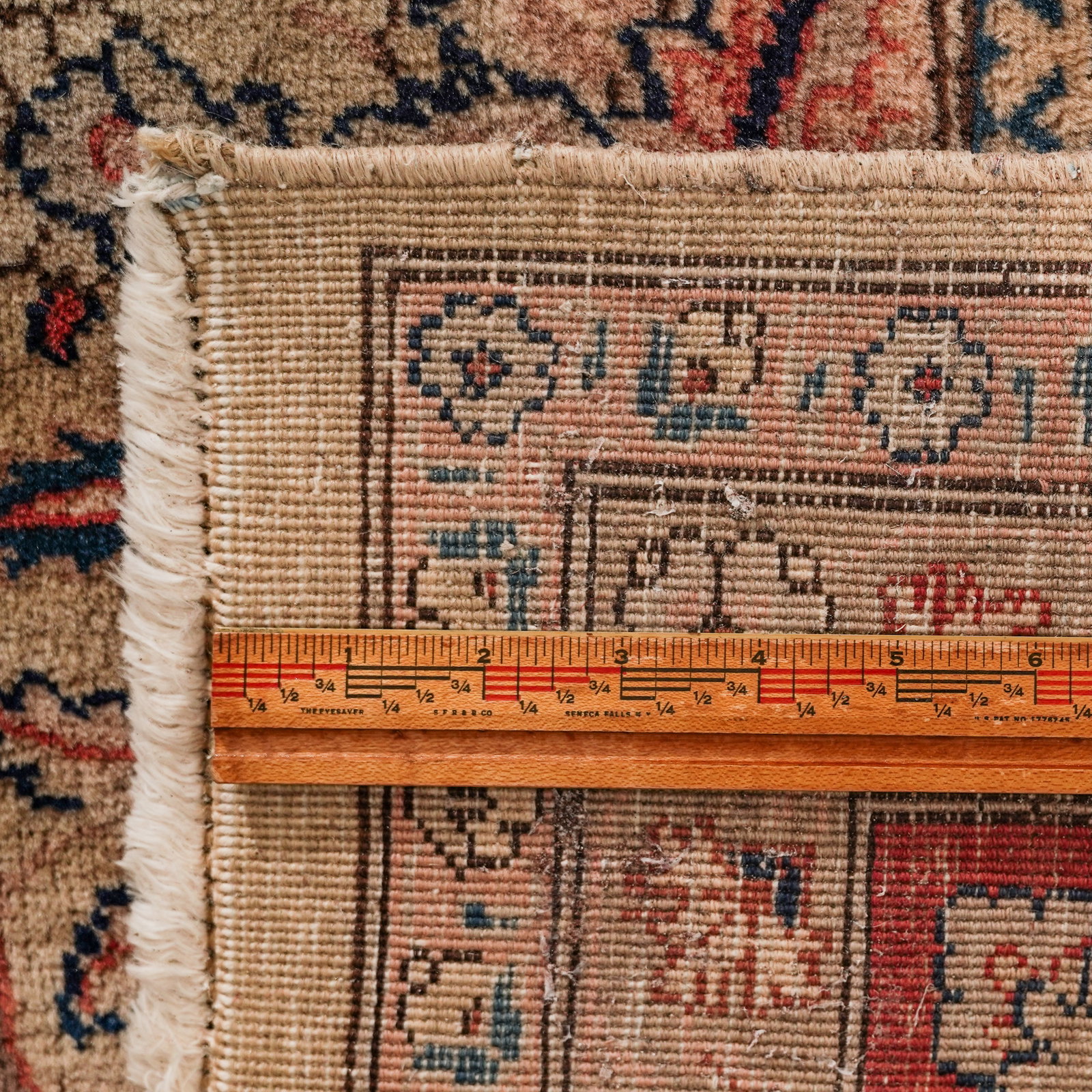 Fine Persian Tabriz Wool Carpet - 6