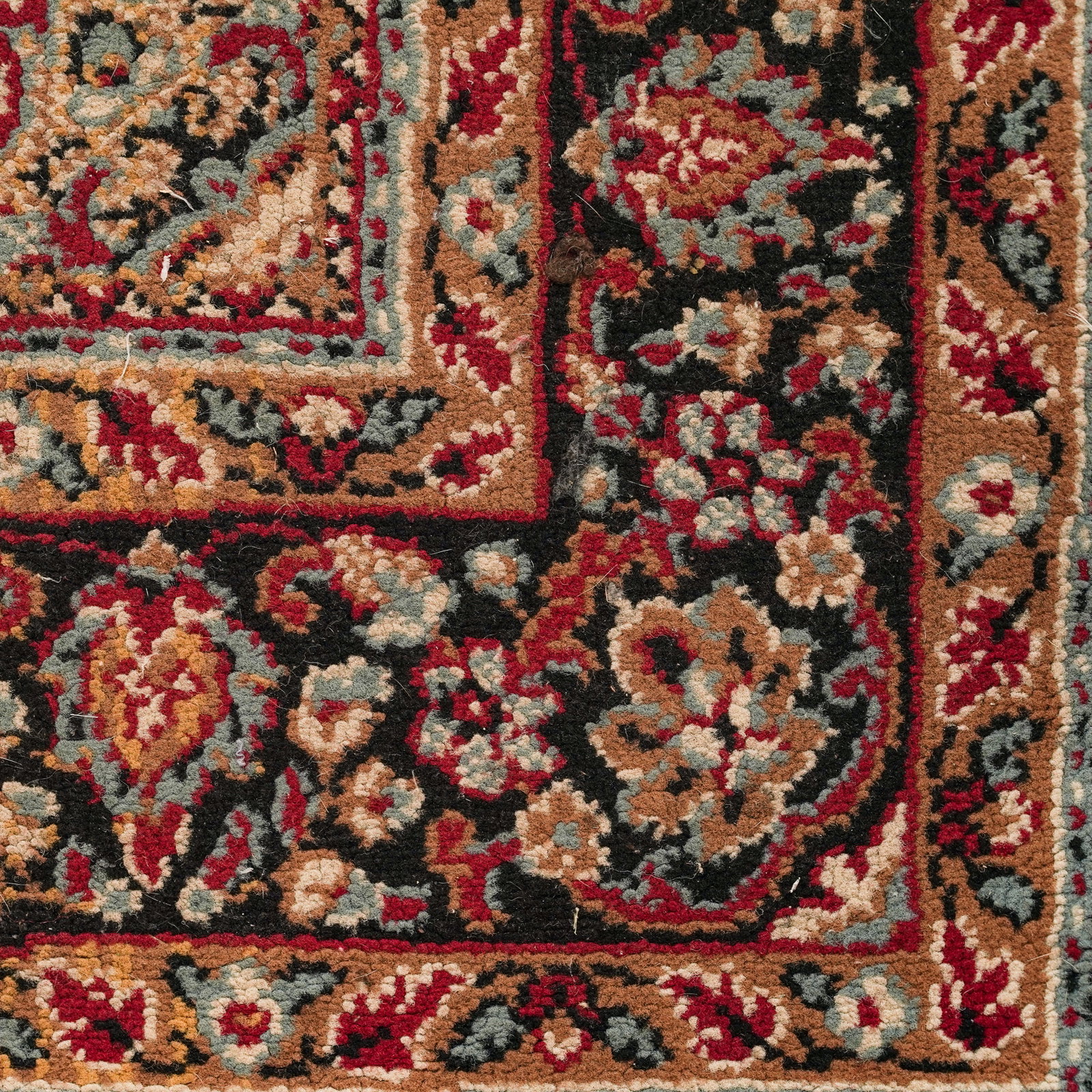Persian Kerman Wool Area Rug - 3