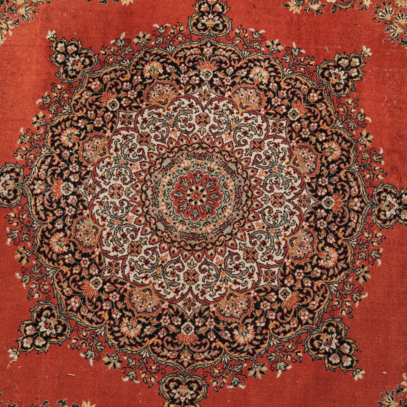Persian Tabriz Wool Rug - 2