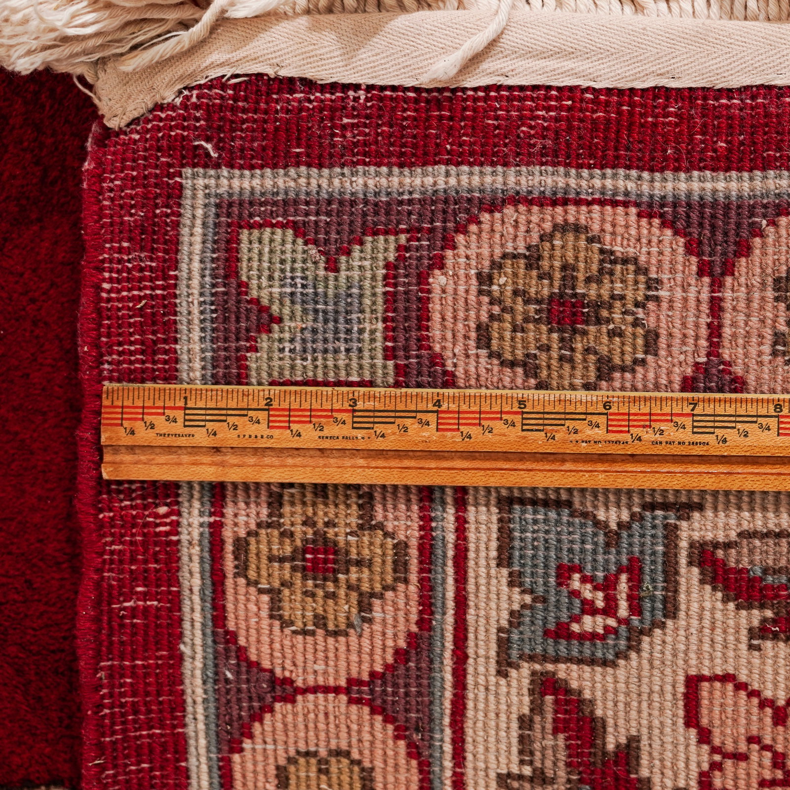Oriental Wool Area Rug - 6