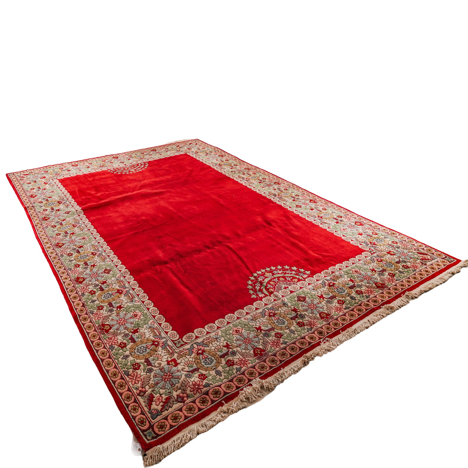 Oriental Wool Area Rug - 7