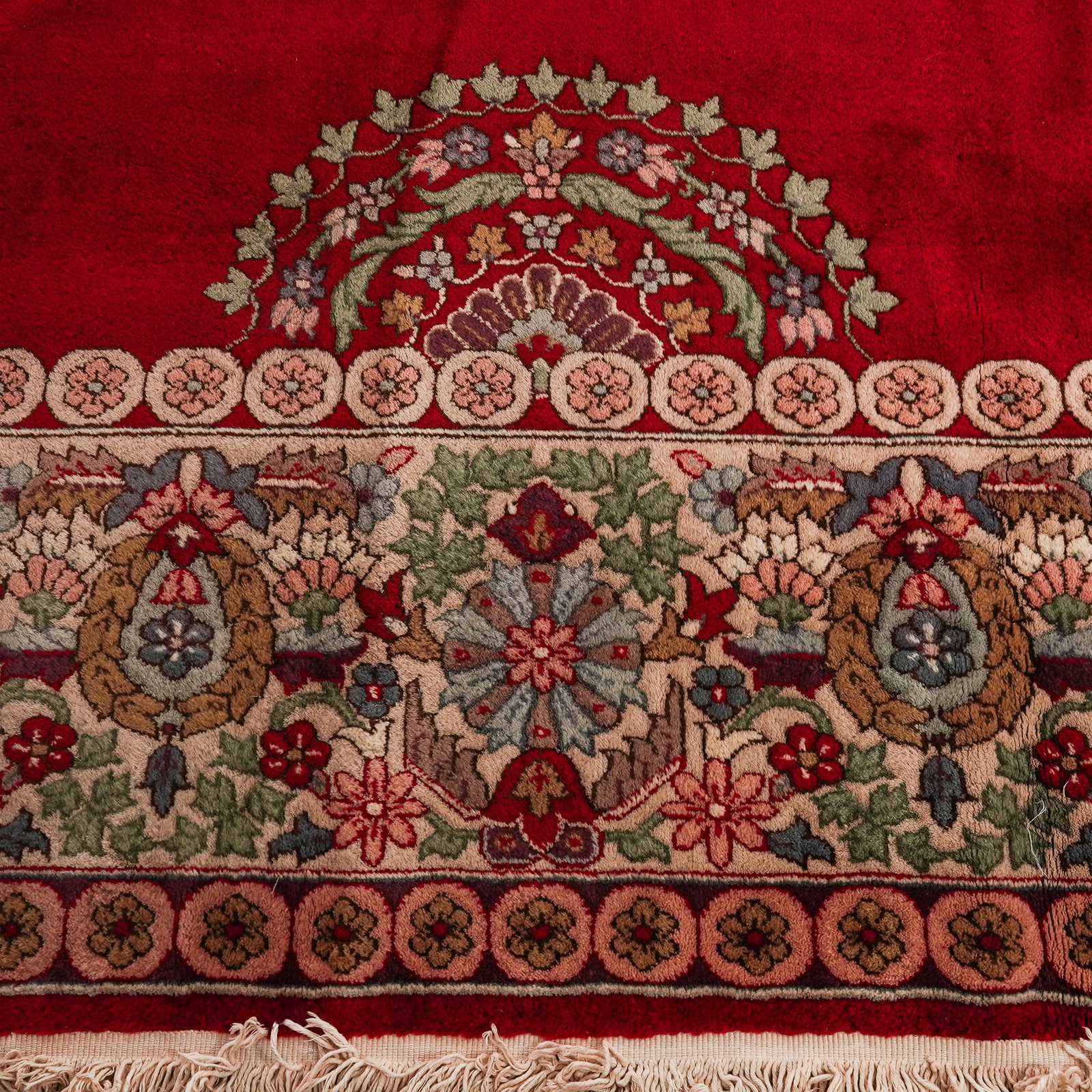 Oriental Wool Area Rug - 8