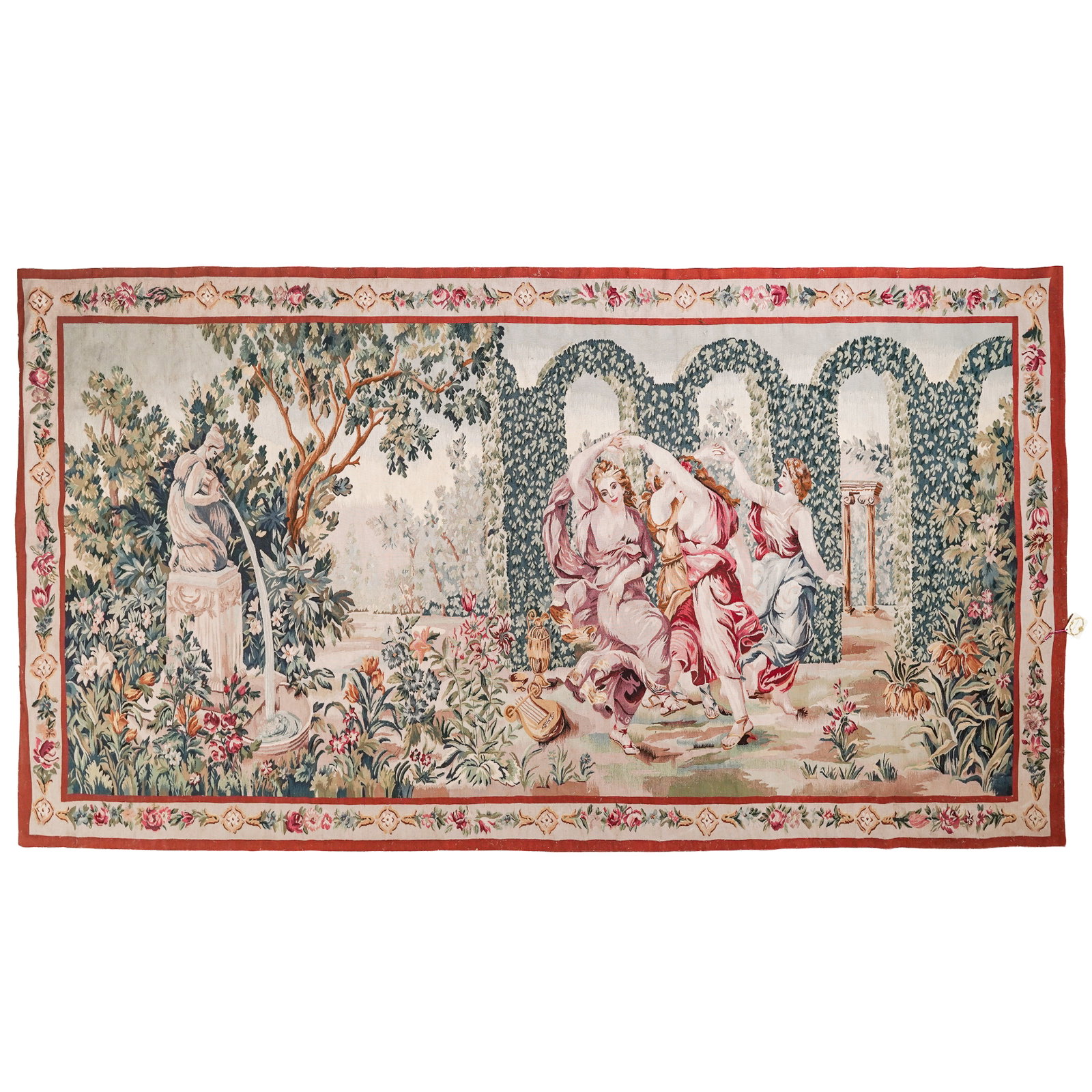 French Aubusson Pictorial Tapestry (1 of 8)