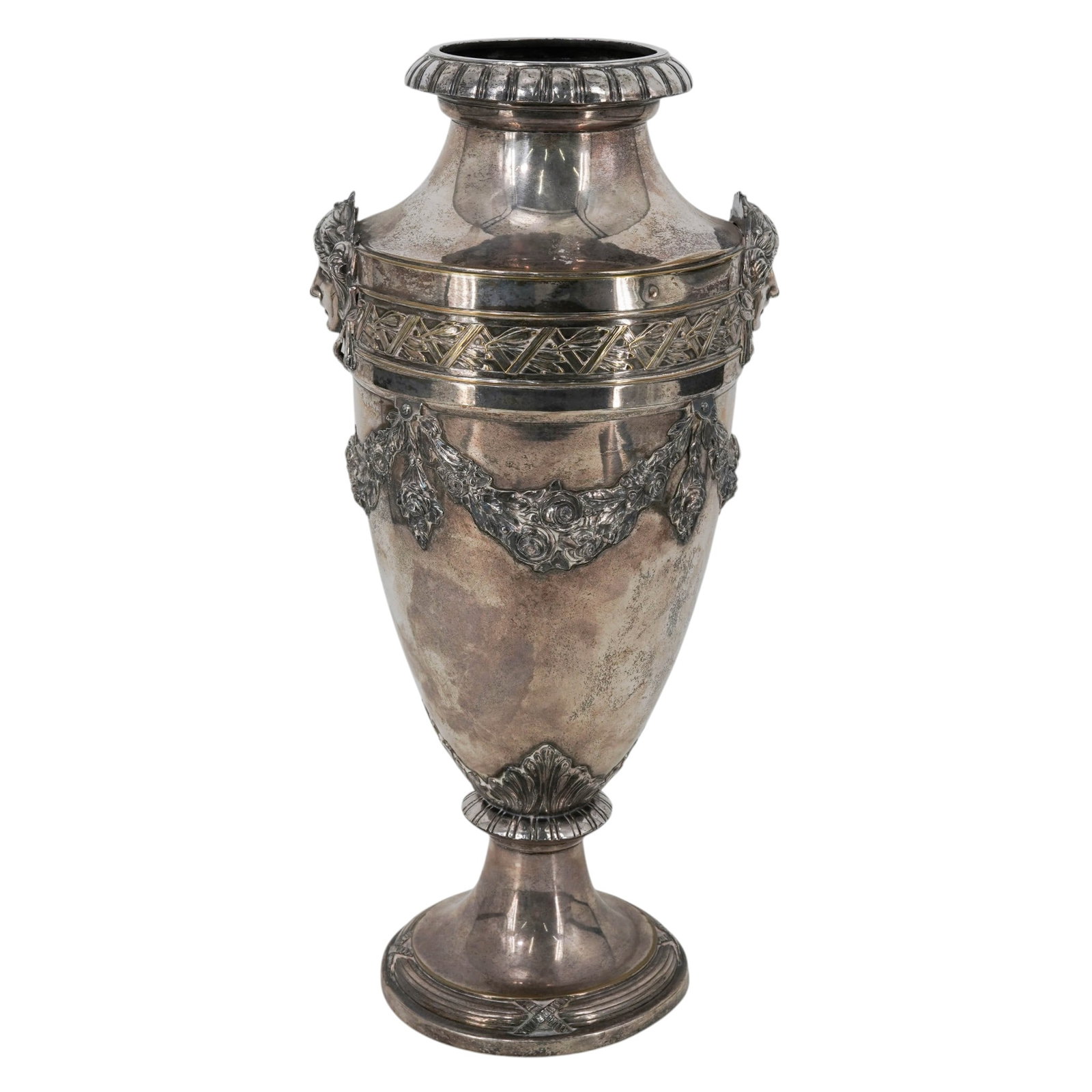 Art Nouveau Kayser & Sohne Silver Plated Vase (1 of 9)