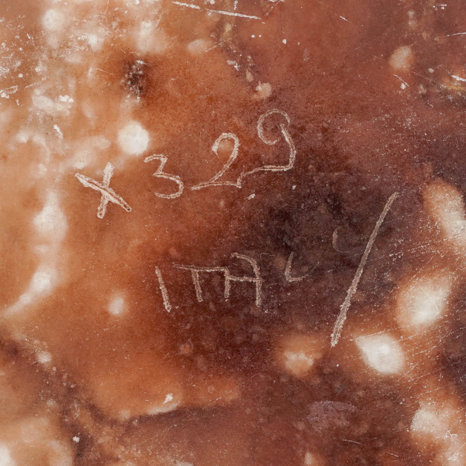 Cared Alabaster Leaf-Shaped Dish - 4