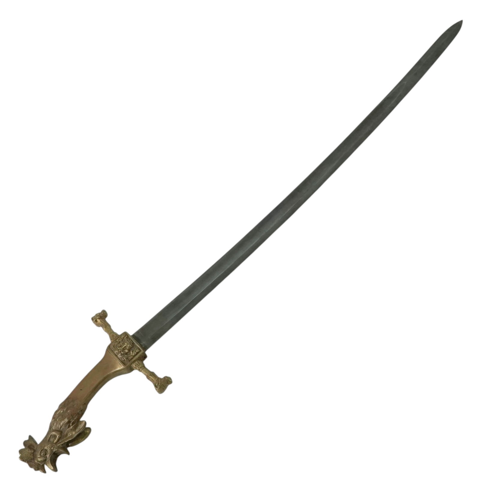 Antique French Napoleonic Rooster Pommel Sword (1 of 6)