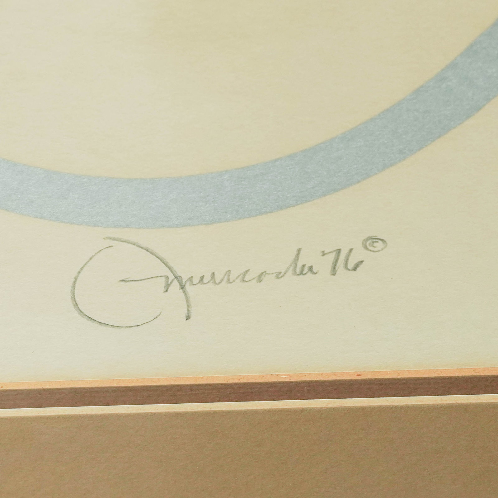 Signed 'Cyclists' Serigraph - 2