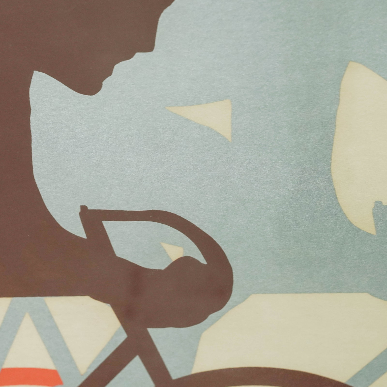 Signed 'Cyclists' Serigraph - 3