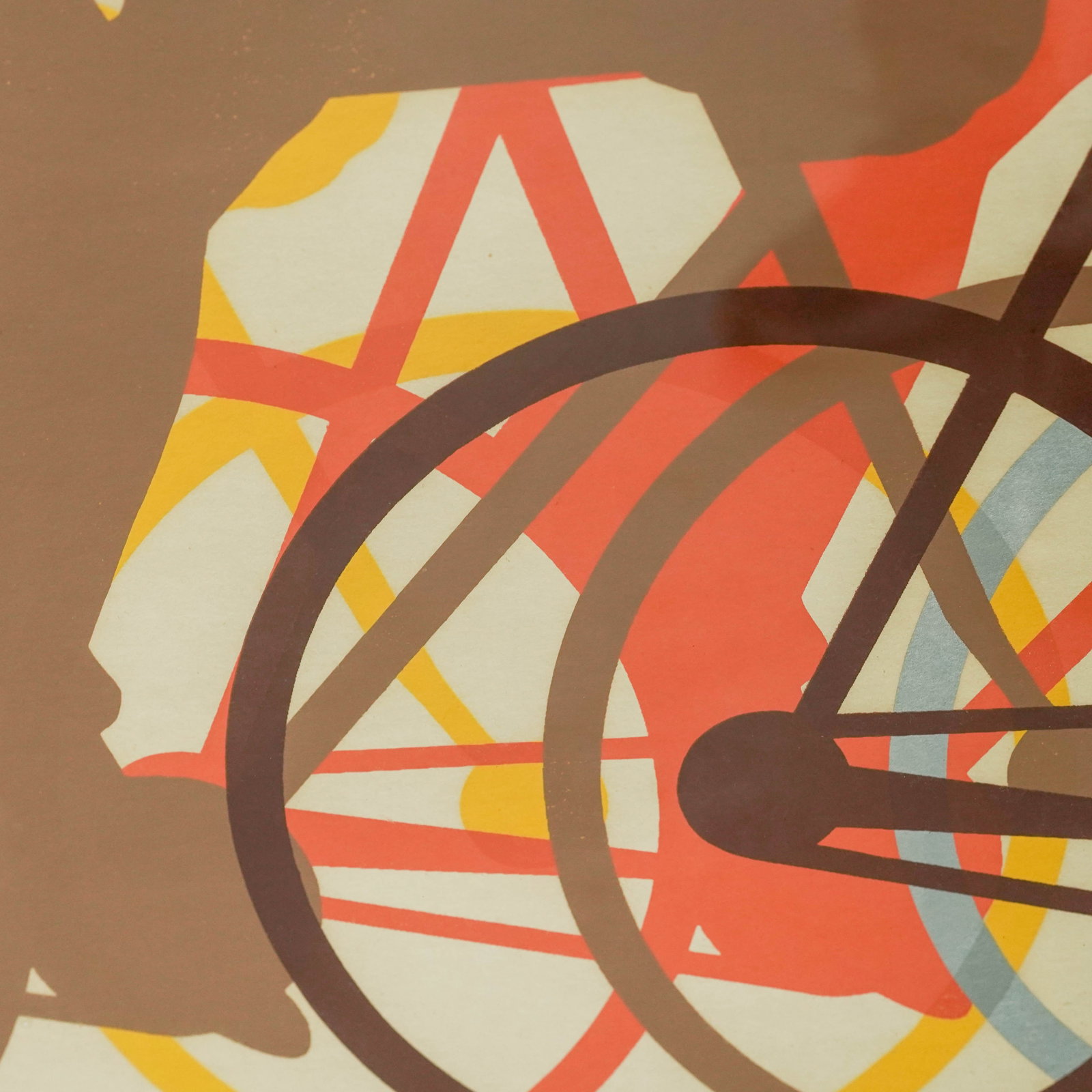 Signed 'Cyclists' Serigraph - 4