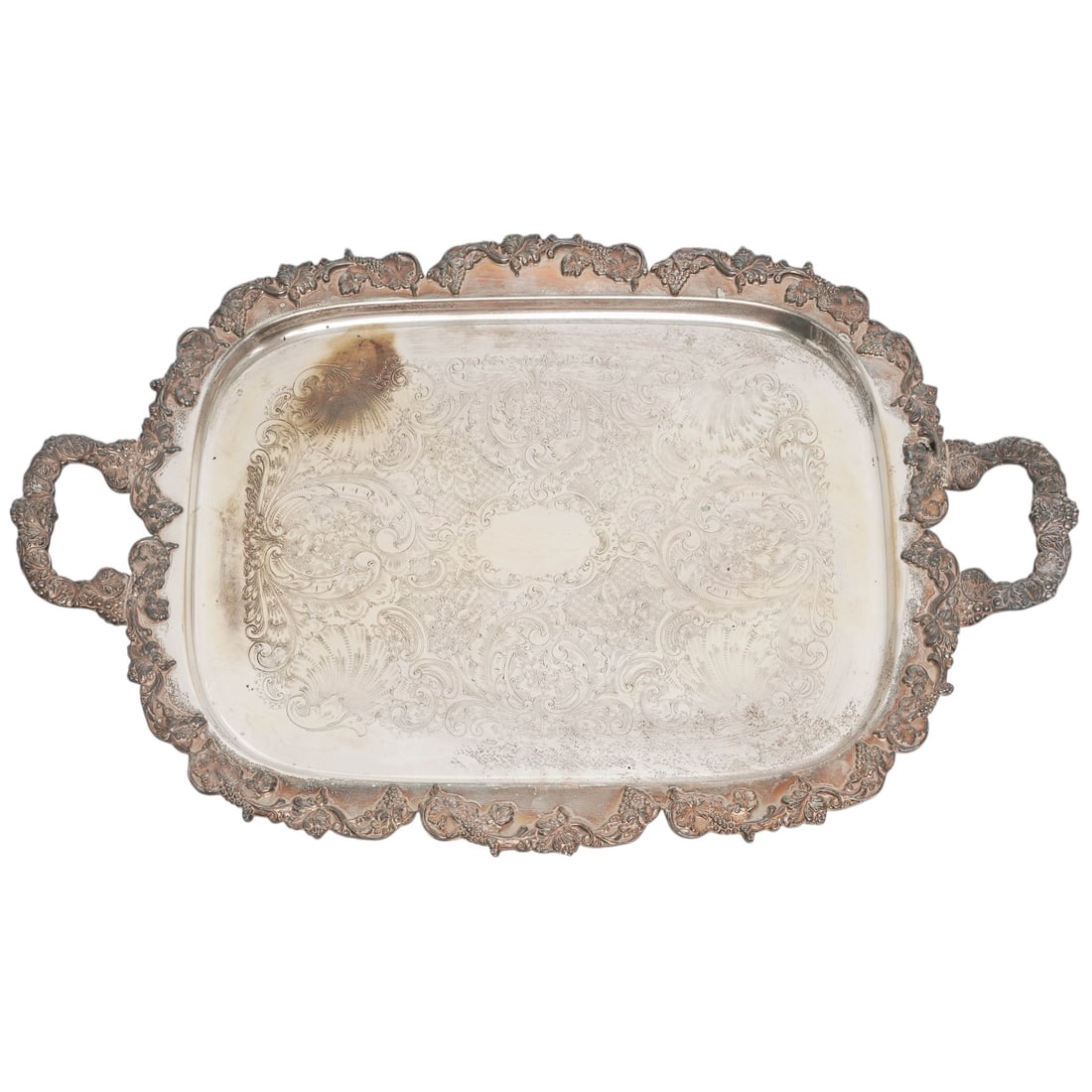 Sheridan Silver Plated Serving Tray (1 of 8)