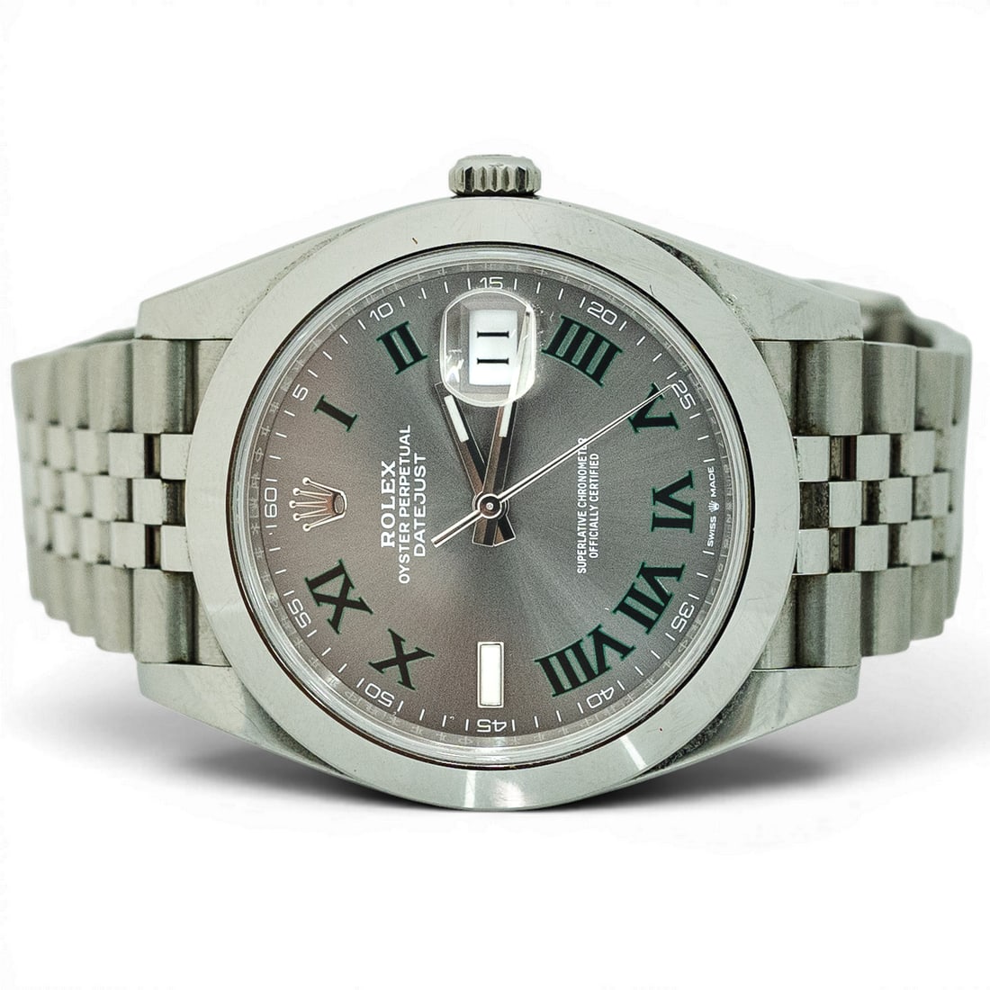 Rolex Datejust 41MM "Wimbledon" Watch REF 126300 - 2