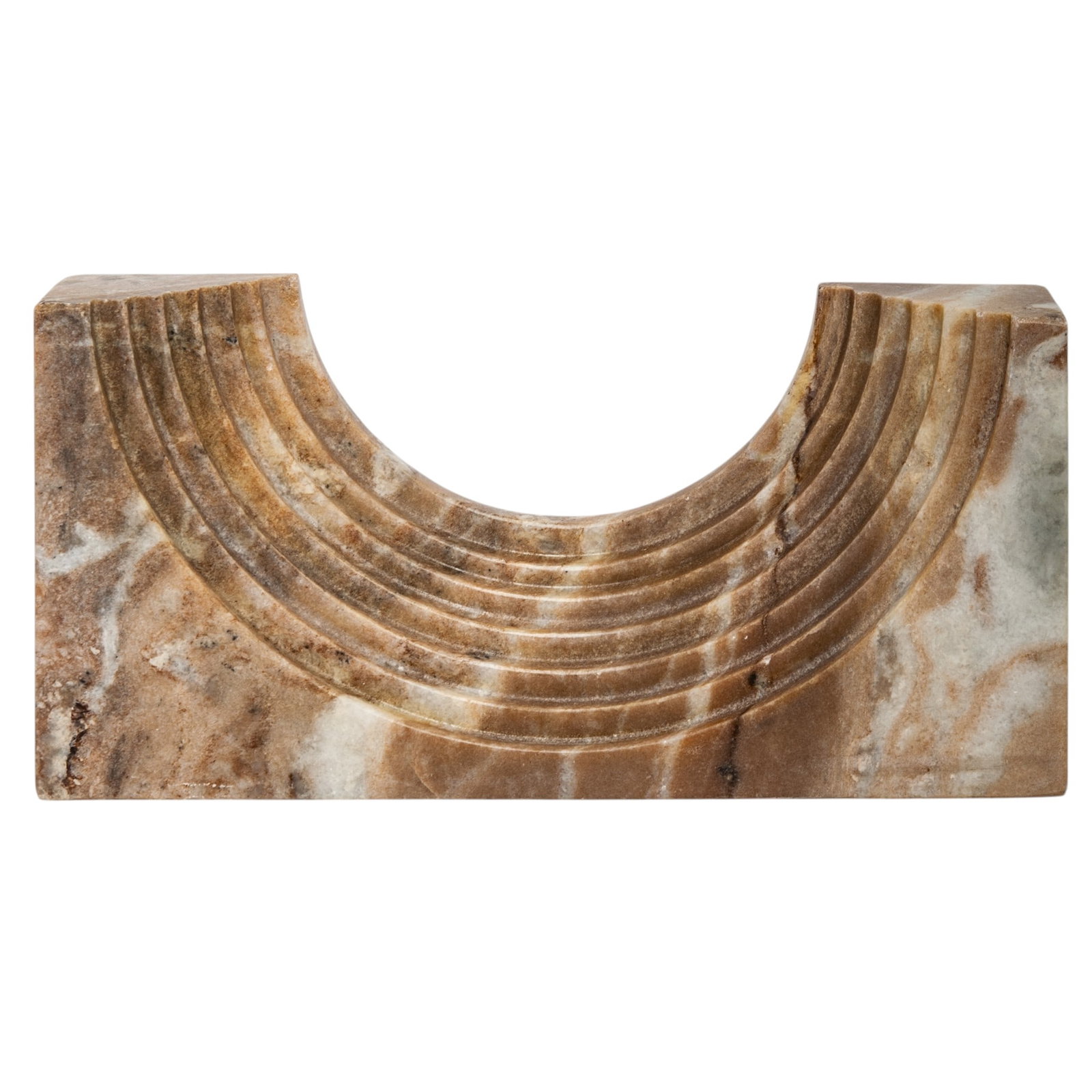 Pair Marble Decorative Sculptures - 3