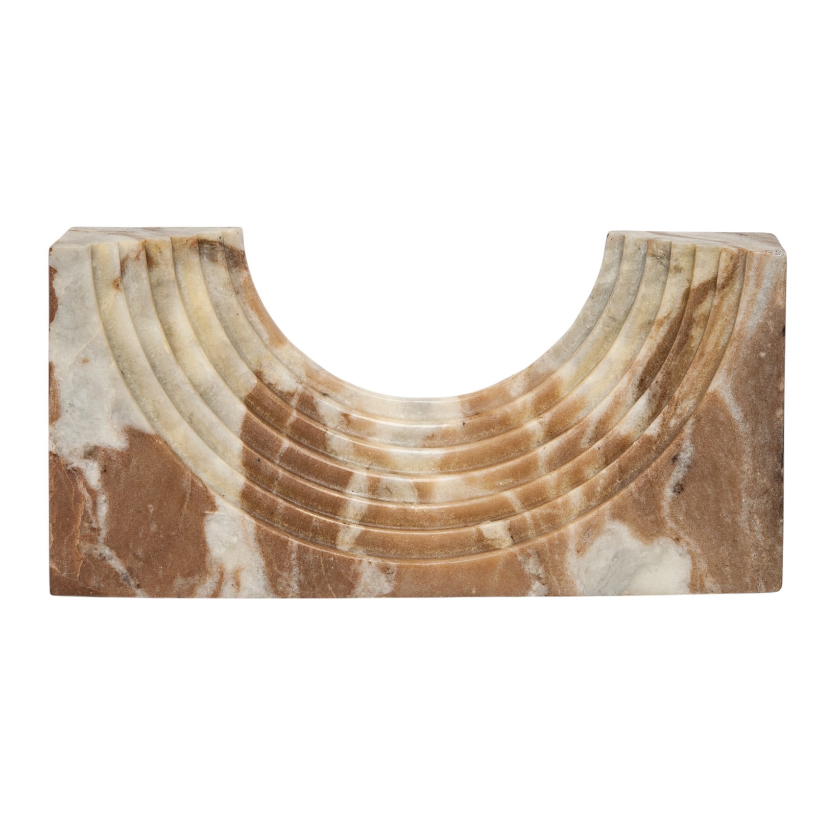 Pair Marble Decorative Sculptures - 4