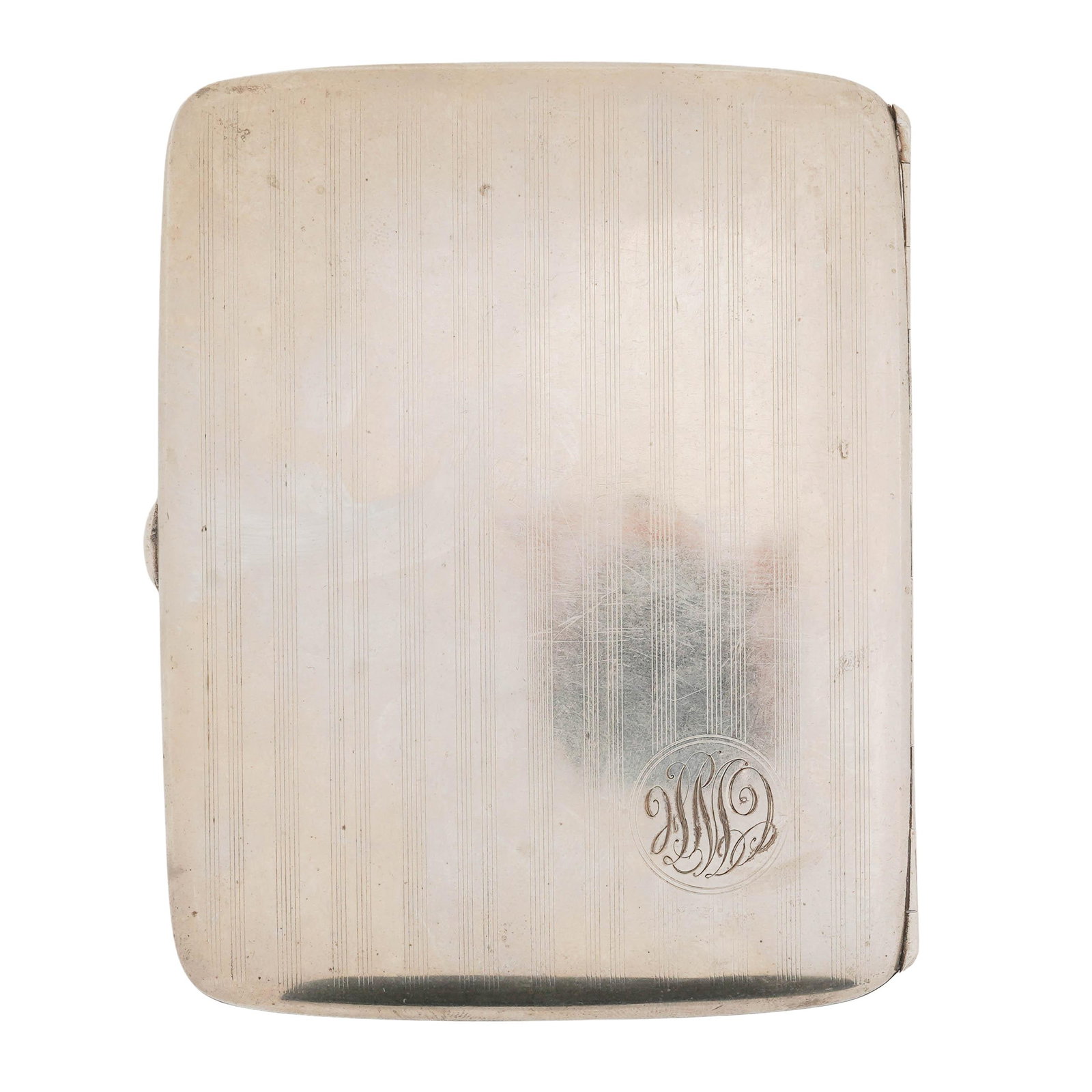 (2 pcs) Silver Plated Cigarette Cases - 4