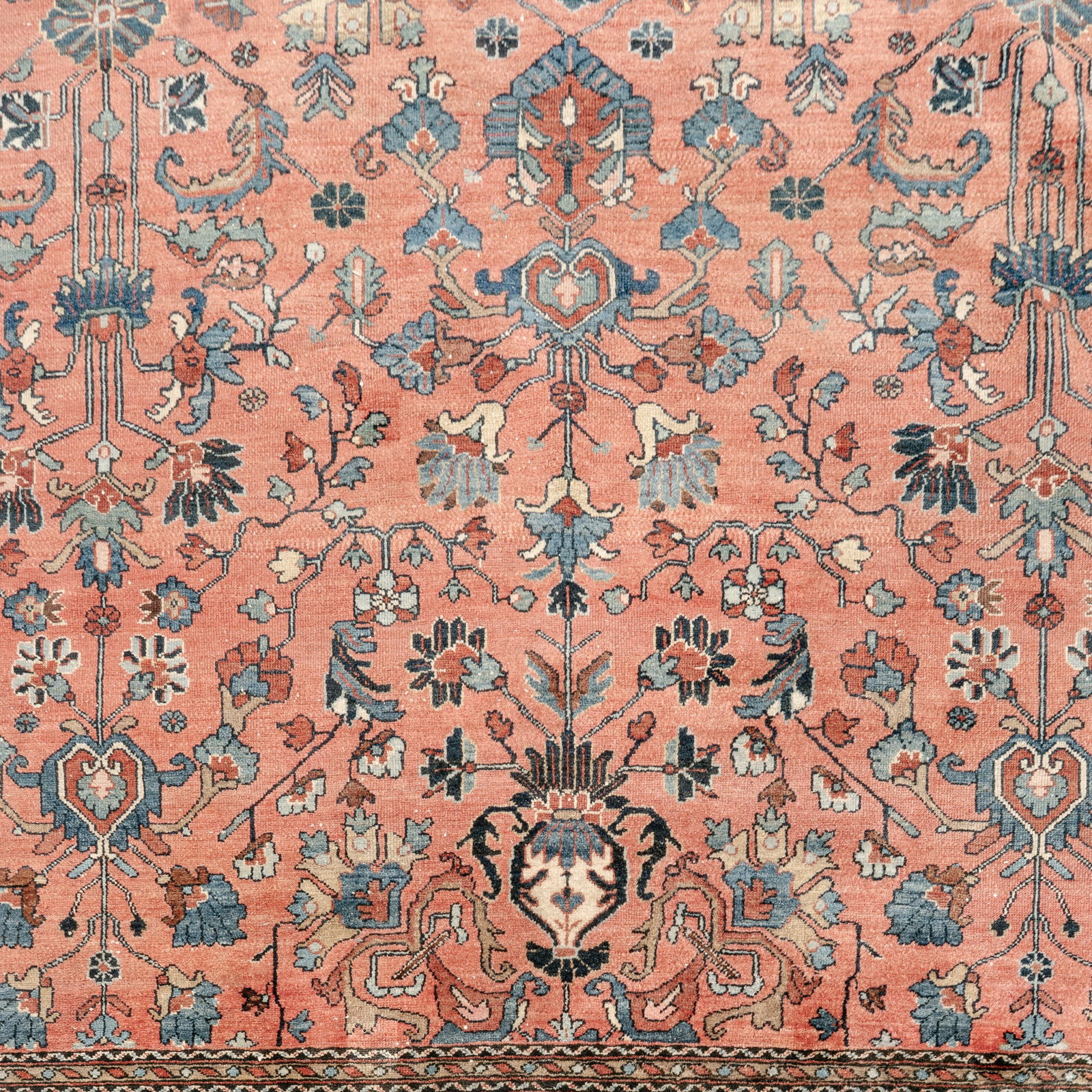 Large Hamadan Persian Wool Rug - 3