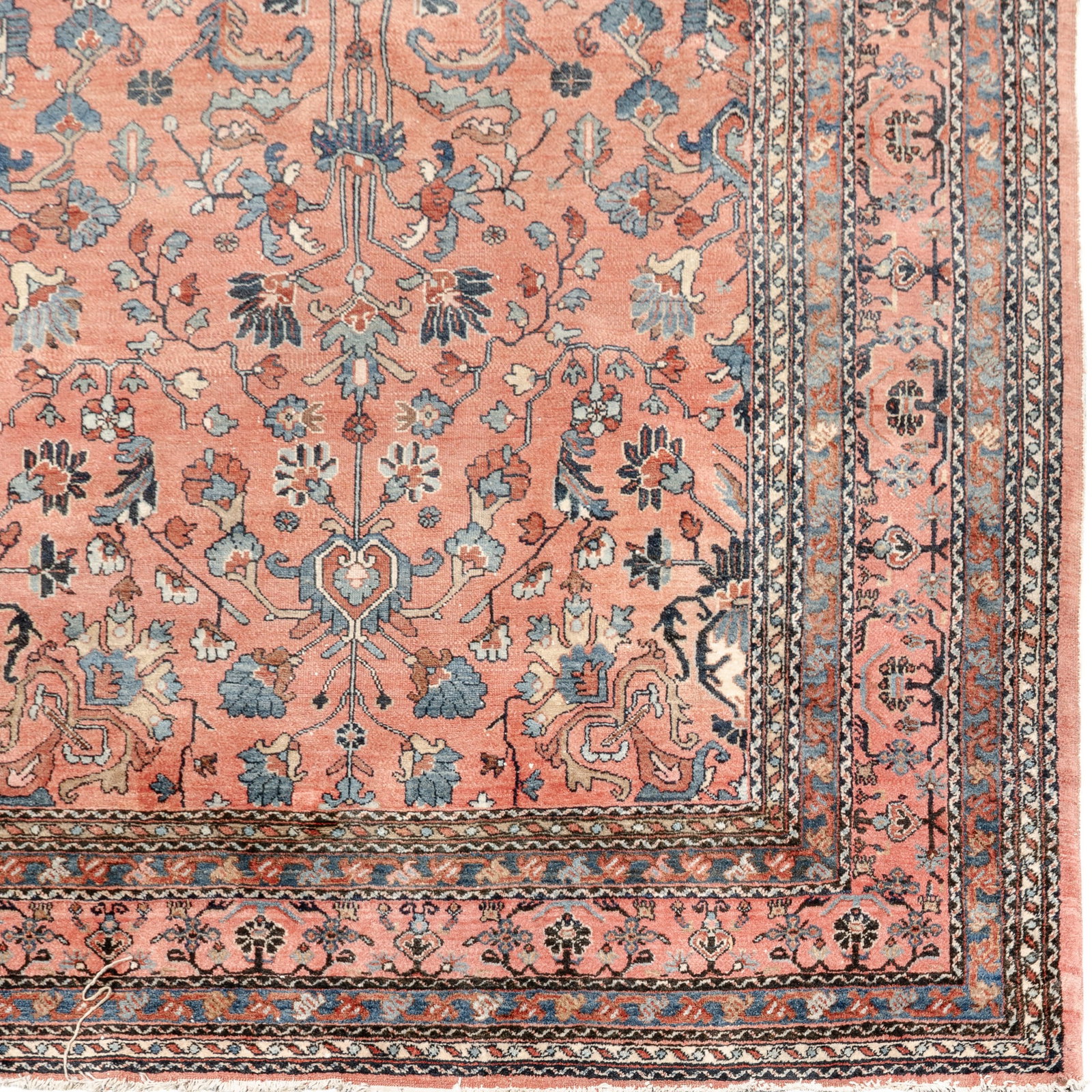 Large Hamadan Persian Wool Rug - 4