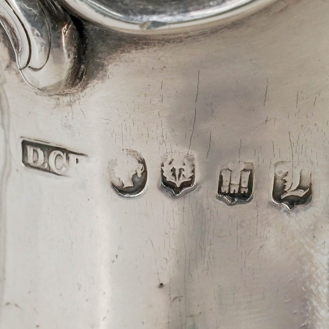 (7 pcs) Antique Sterling Silver Tableware - 6