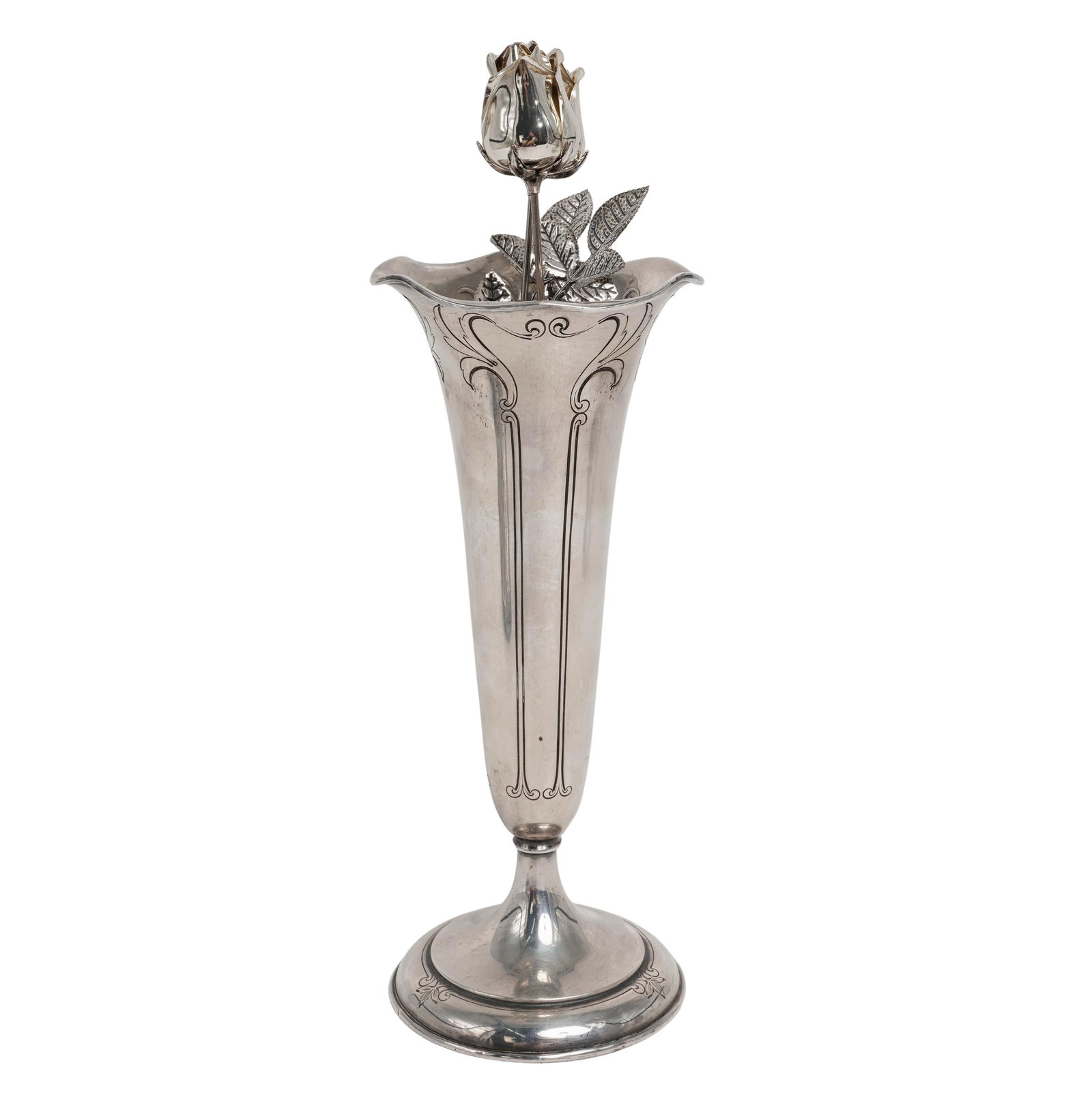 (7 pcs) Antique Sterling Silver Tableware - 7