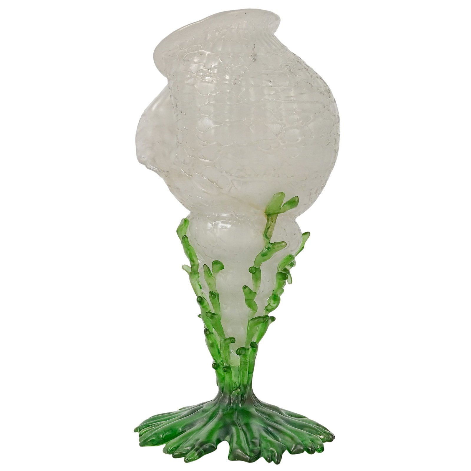 Johann Loetz Witwe Glass Nautilus Shell Vase (1 of 7)