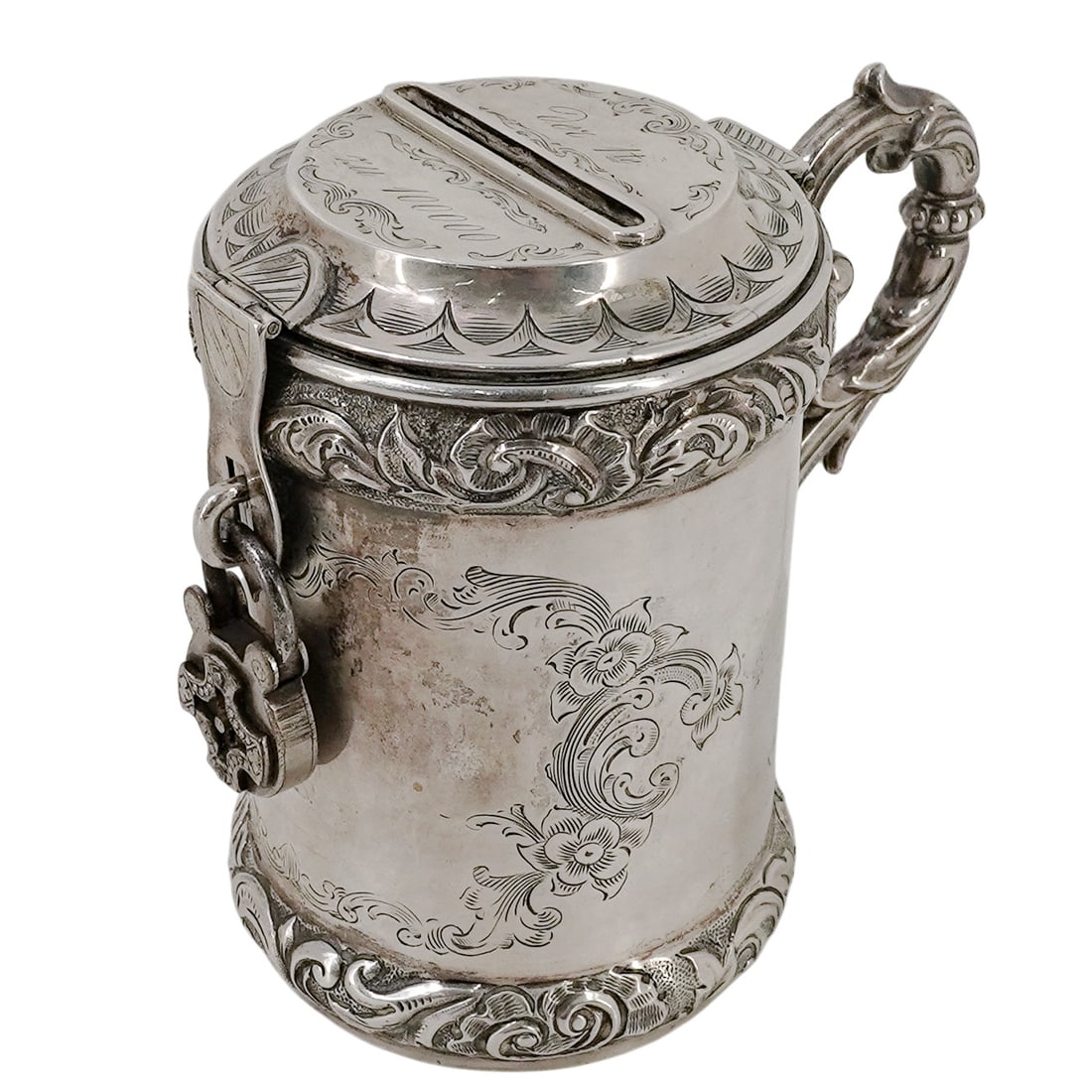 Karol Filip Malcz Russian 84 Silver Tankard Coin Bank (1 of 10)