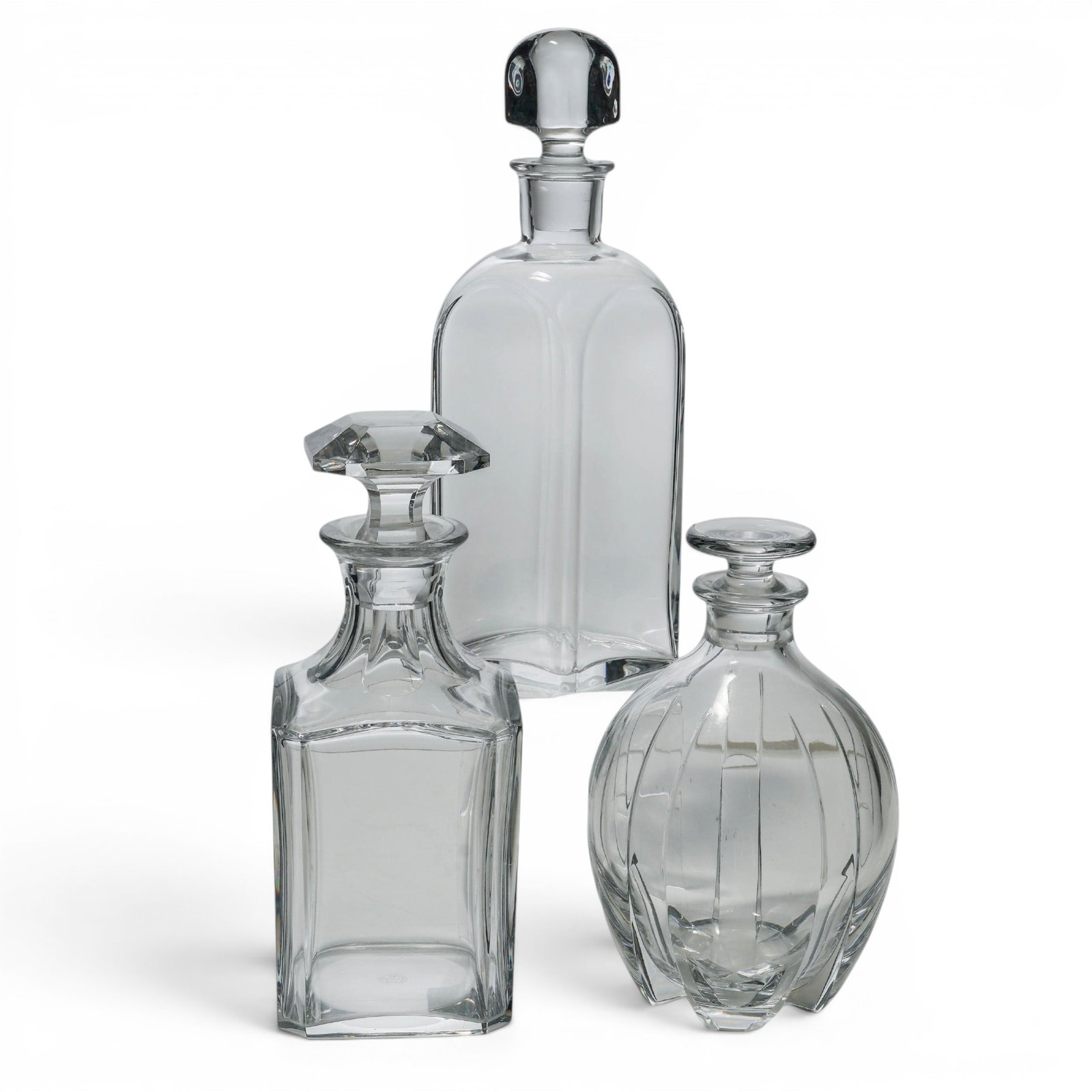 (3pc) Vintage Baccarat Crystal Decanters (1 of 15)