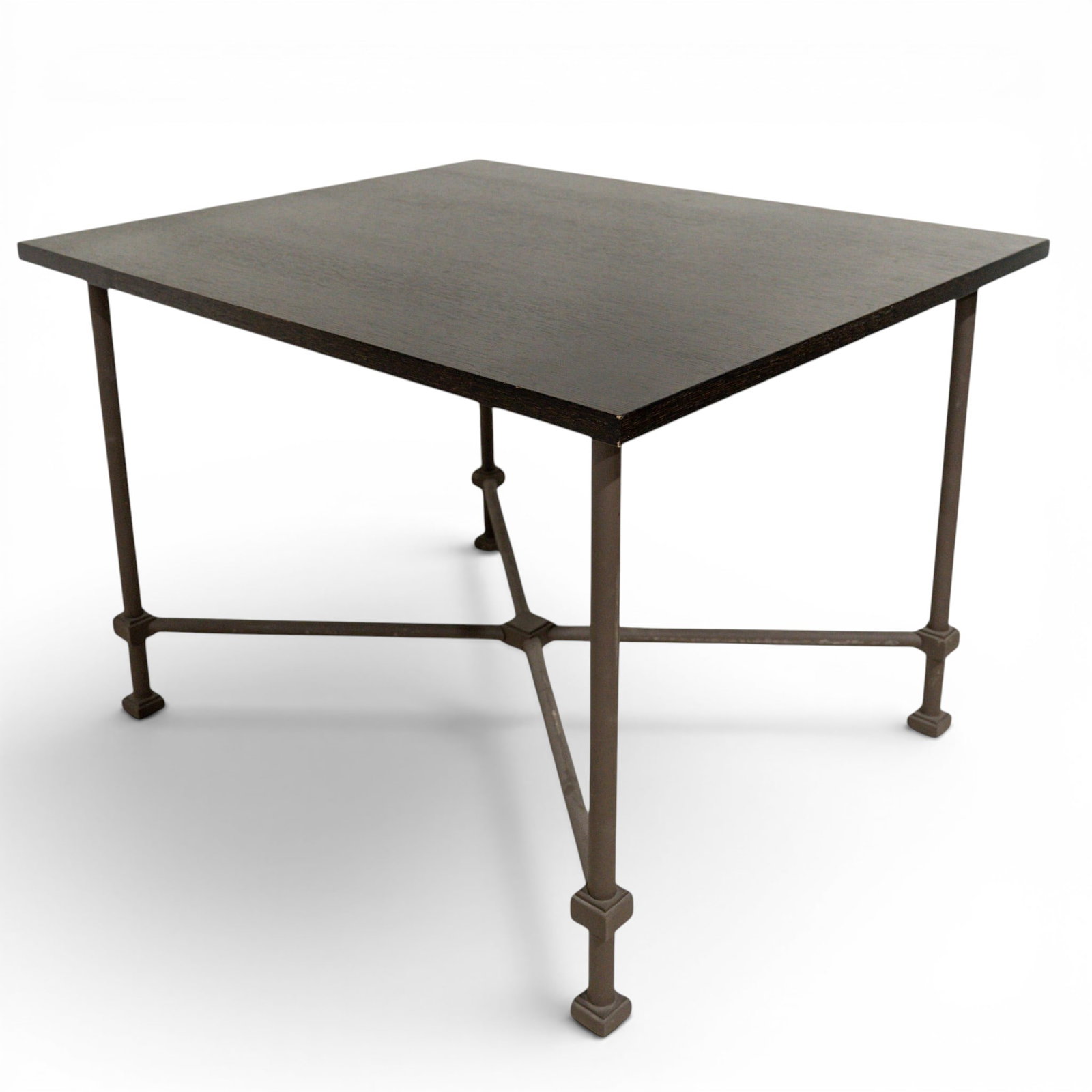 Contemporary Industrial Style Metal & Wood Table (1 of 4)