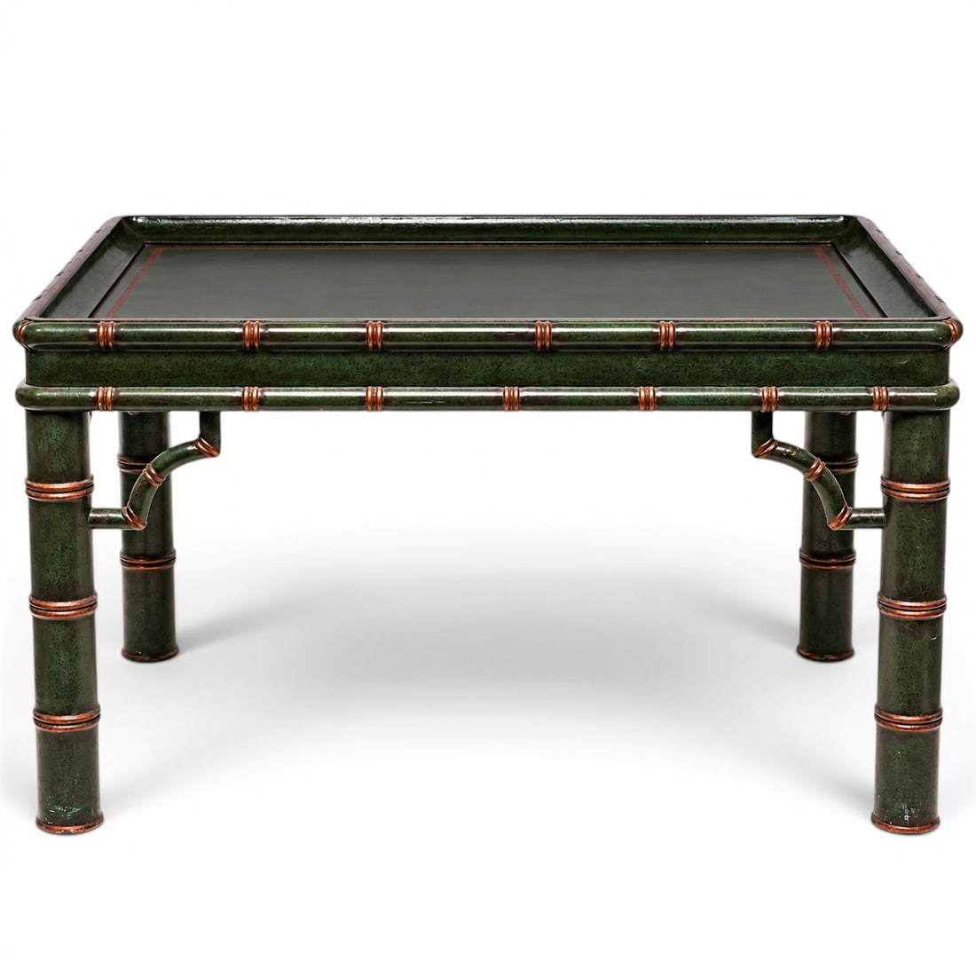 Lacquered Faux Bamboo Table (1 of 7)