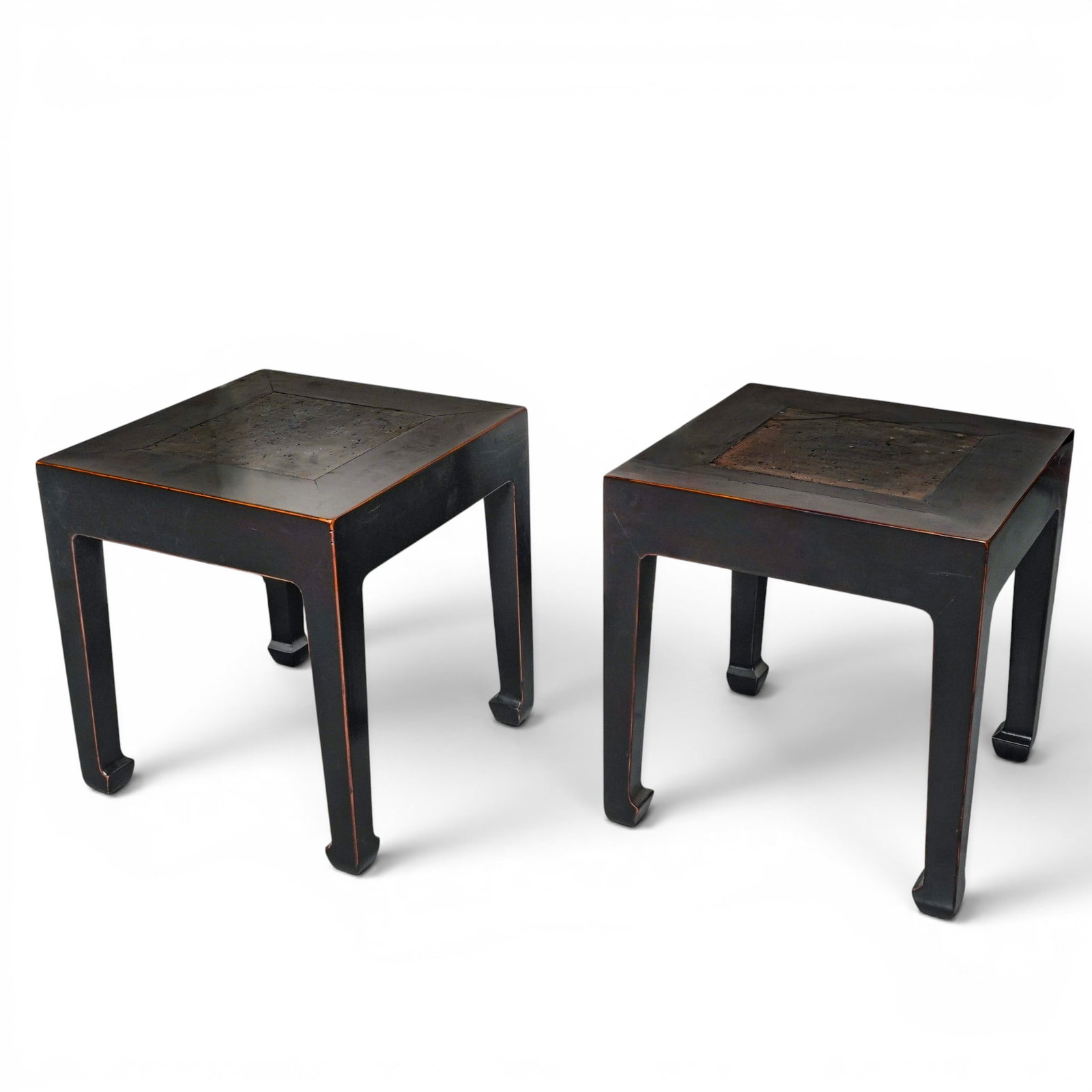 Pair Ho Ho Hang Qing Side Tables (1 of 7)
