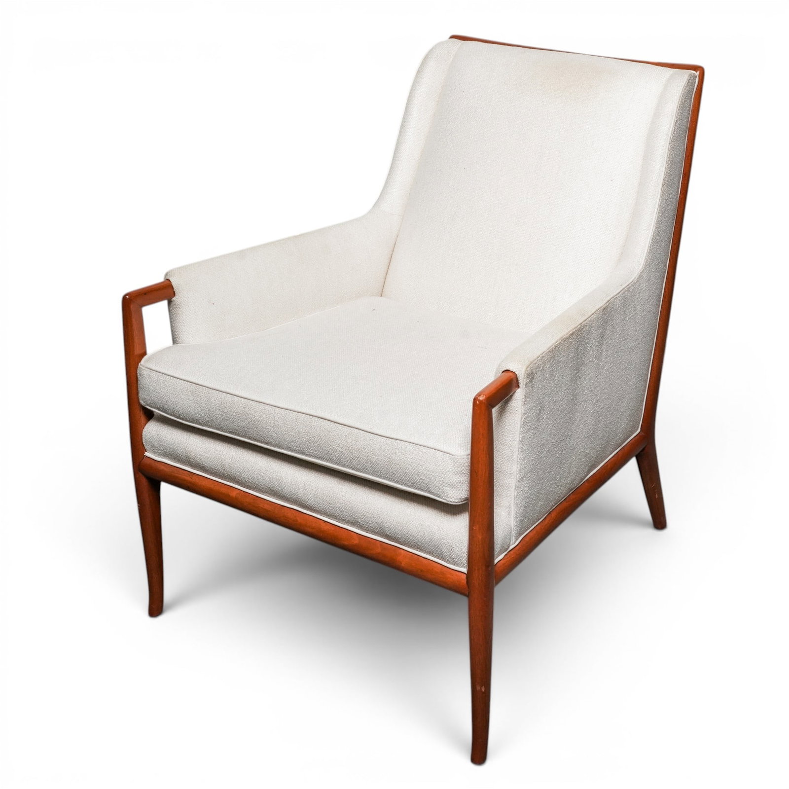 Robsjohn Gibbings Model 2008 Walnut Armchair (1 of 6)