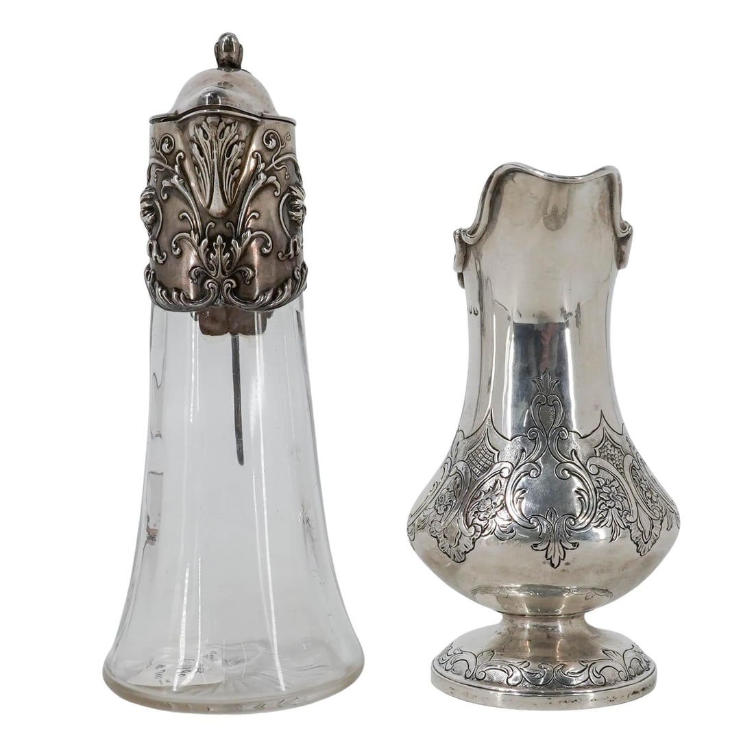 (7 pcs) Antique Sterling Silver Tableware - 2