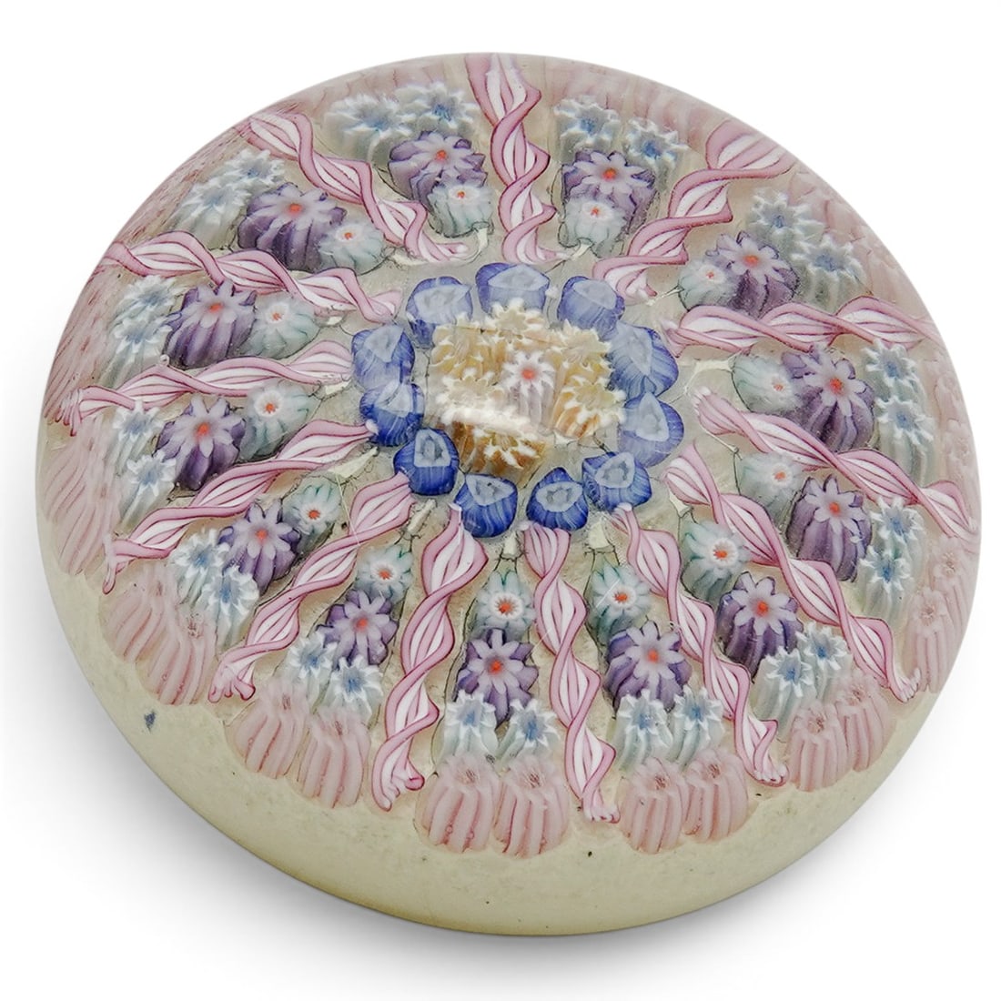 Perthshire Millifiori Glass Paperweight (1 of 4)