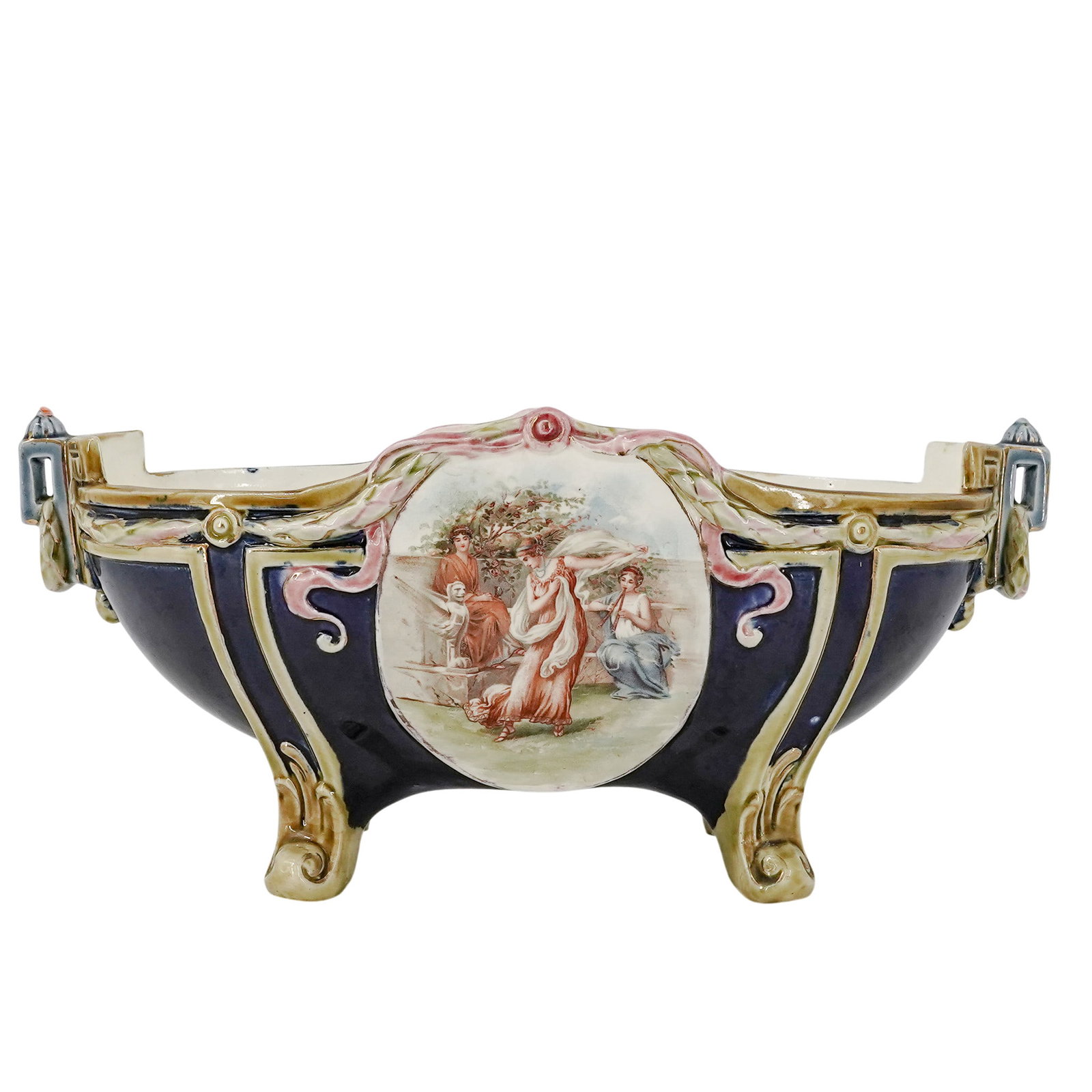 Antique French Porcelain Centerpiece Bowl (1 of 9)