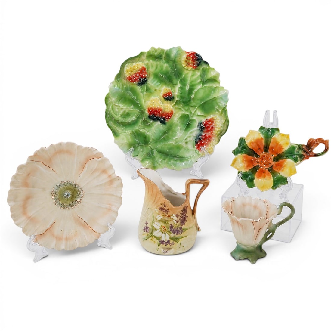 (5pc) Royal Bayreuth & Otter Germain Porcelain Kitchenware (1 of 10)