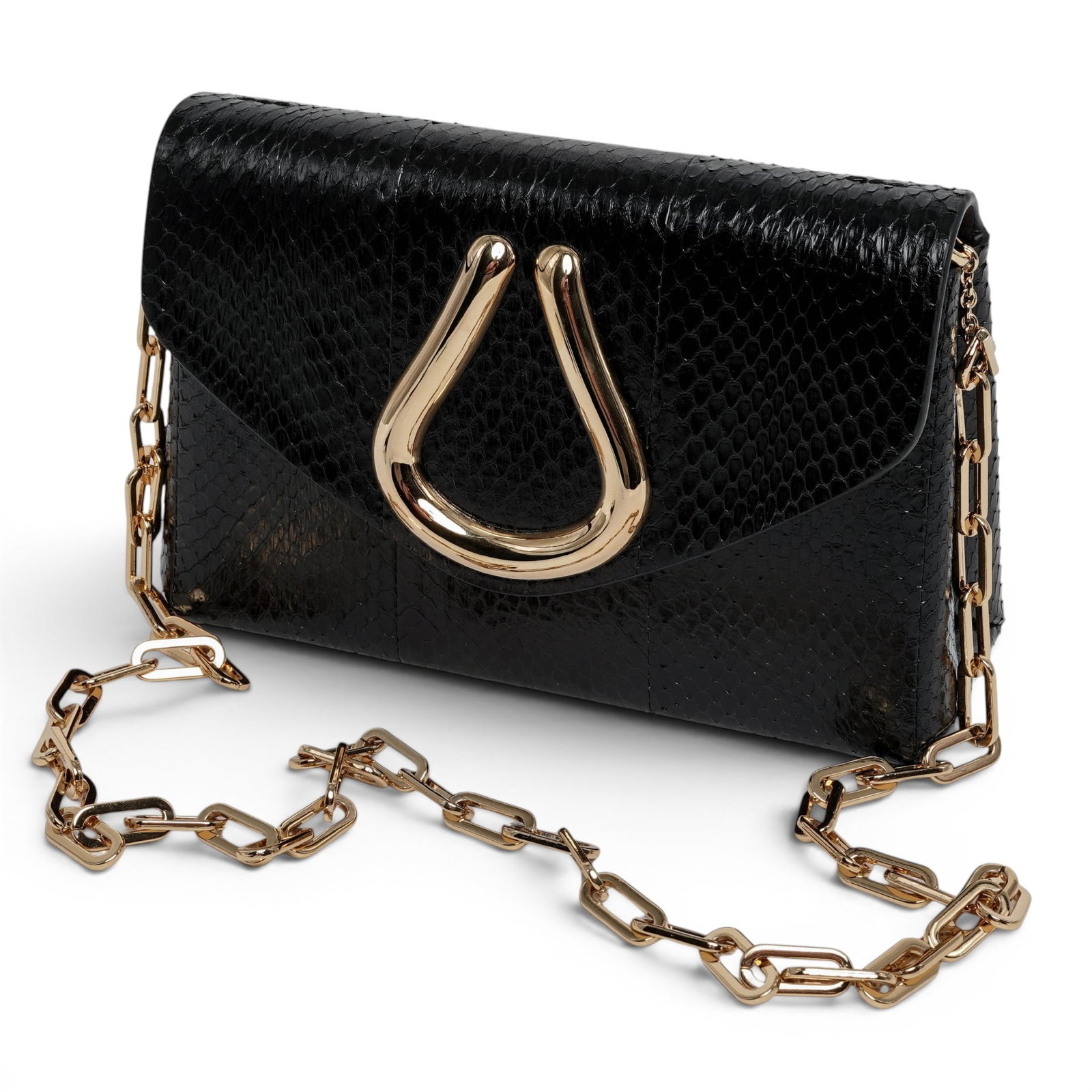 St. John Elaphe Water Snake Handbag (1 of 11)