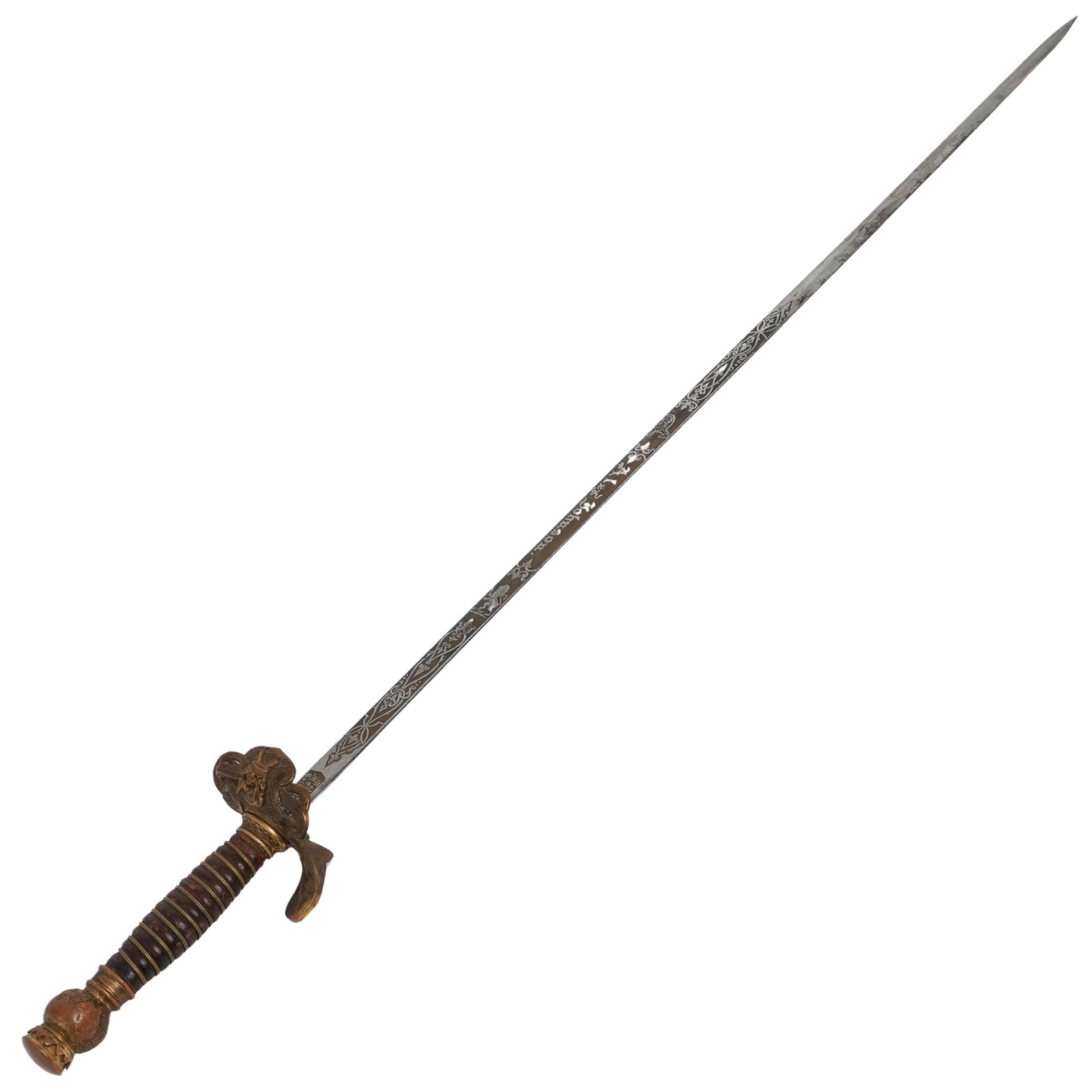 M.C. Lilley Co. of Columbus American Militant Ceremonial Sword (1 of 18)