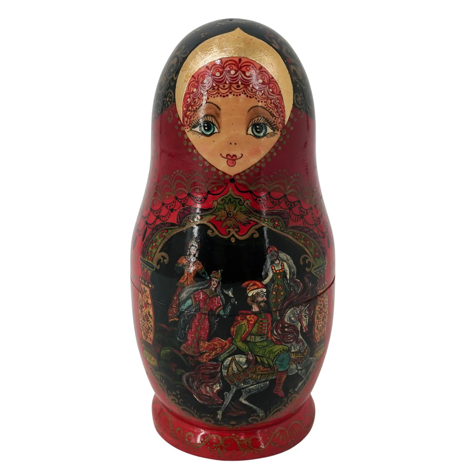 Vasileva E.E. Russian Large Matryoshka Ten Nesting Dolls (1 of 10)