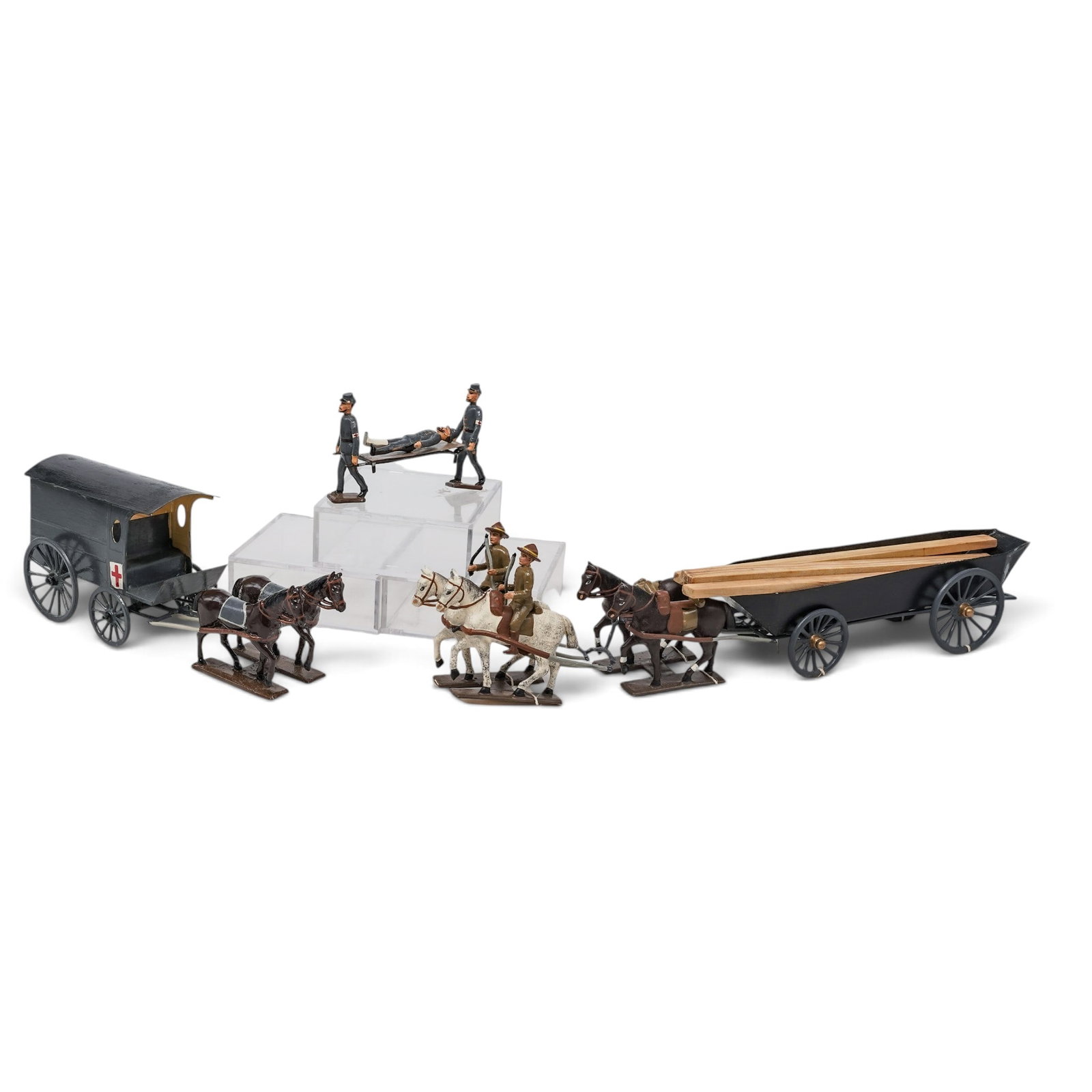 CBG Mignot French Toy Soldiers & Military Vehicles (1 of 8)