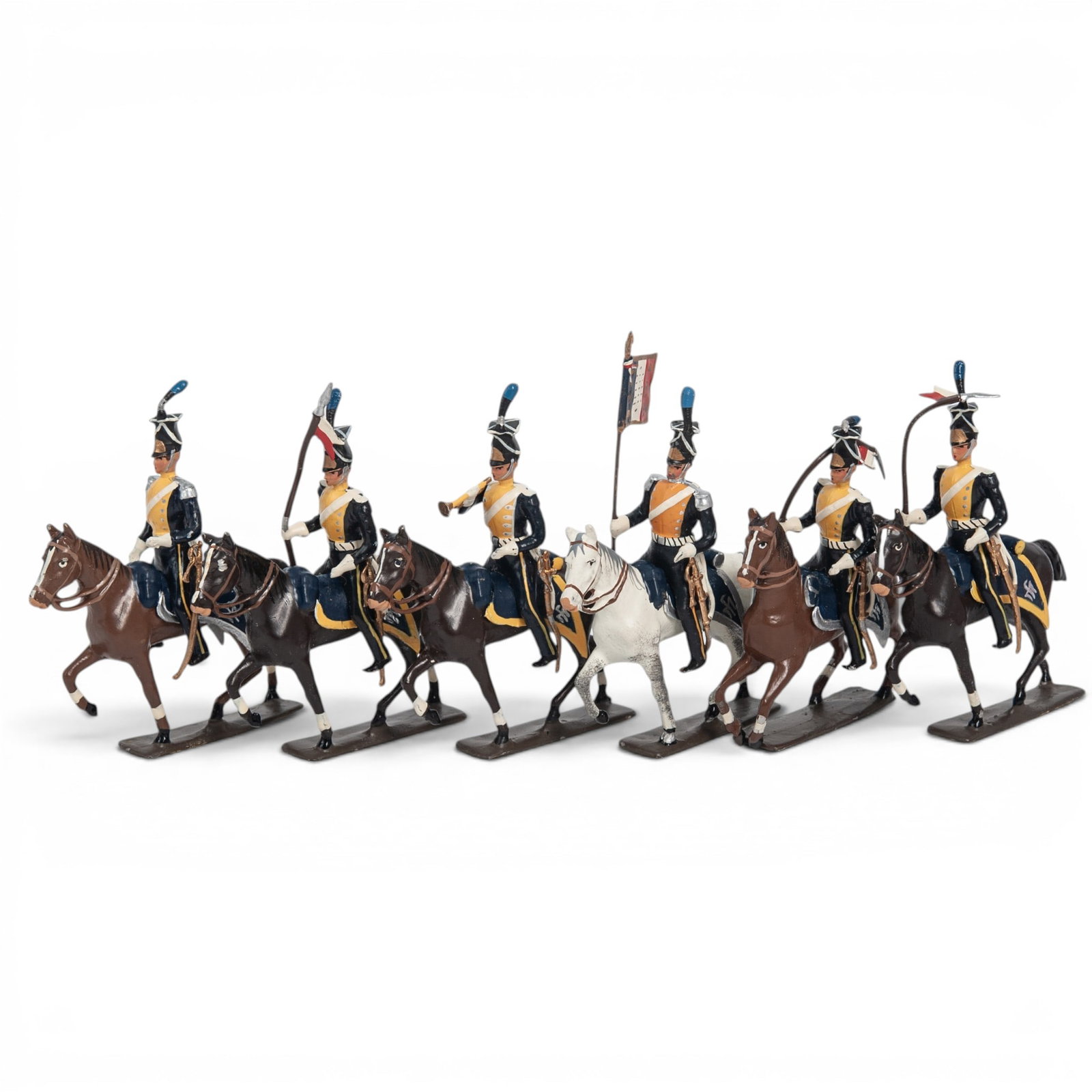 CBG Mignot French Cavalry Vistula Lancers Toy Soldiers (1 of 8)