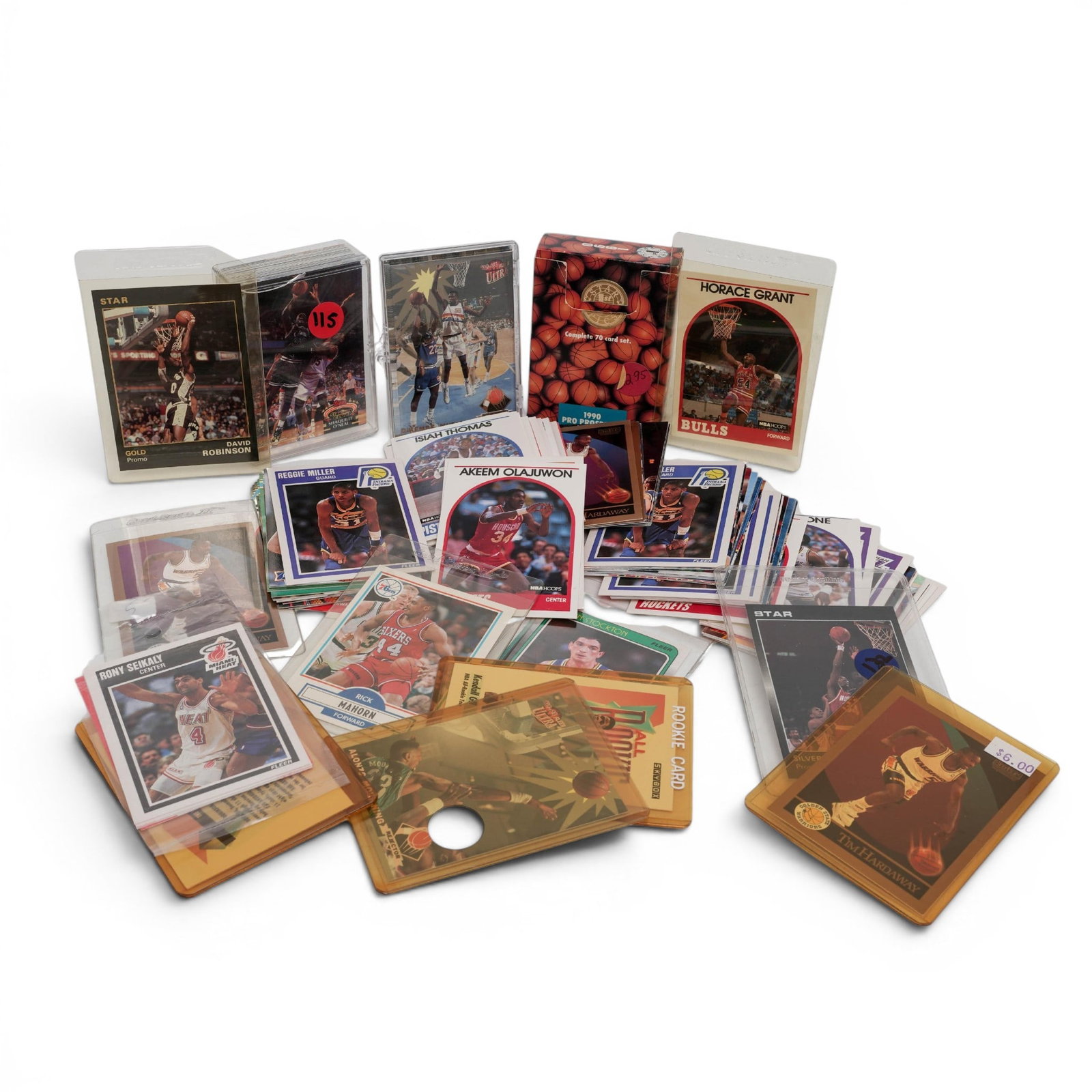 Vintage NBA Basketball Trading Card Collection (1 of 9)