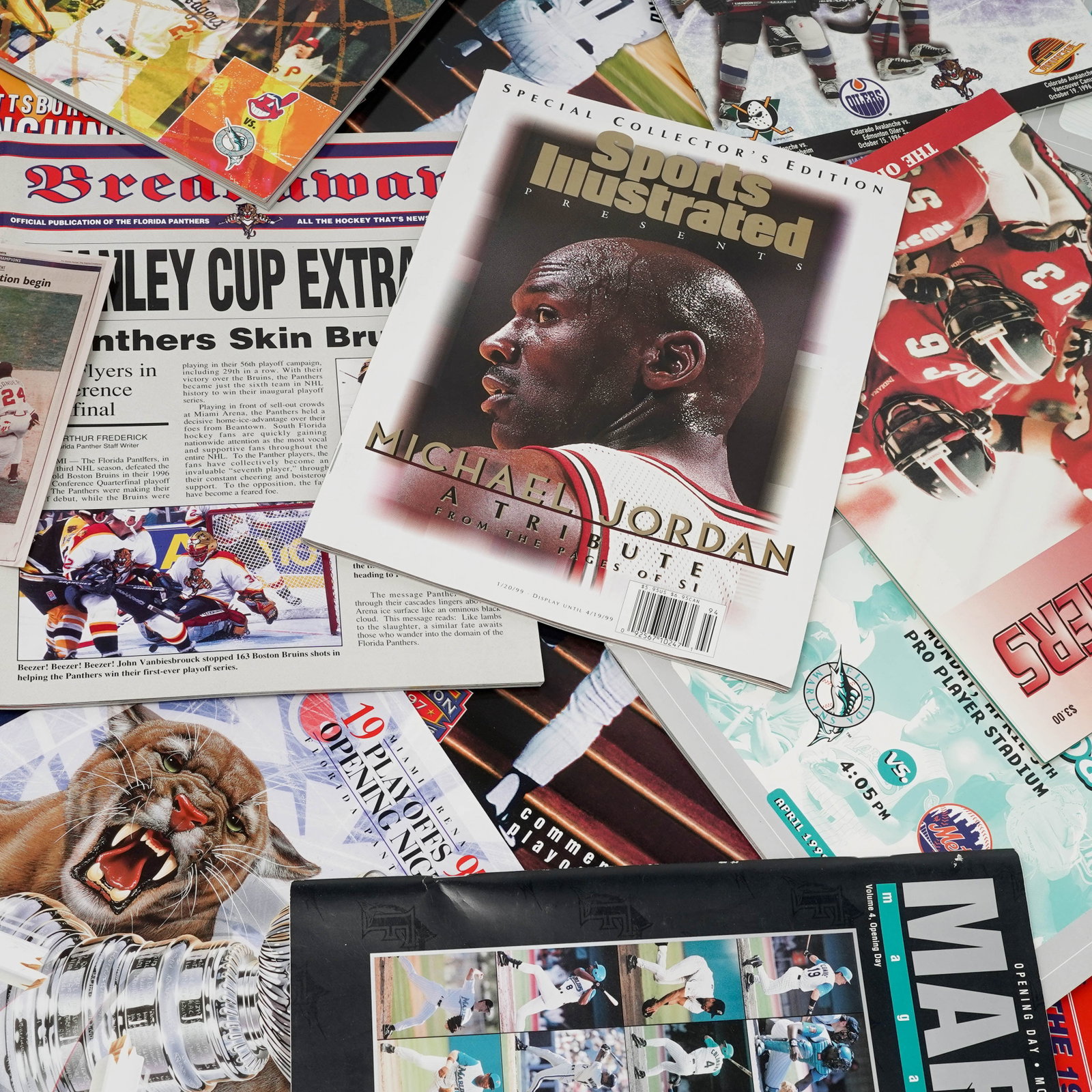 Collection of Sports Games Programs & Magazines (1 of 9)