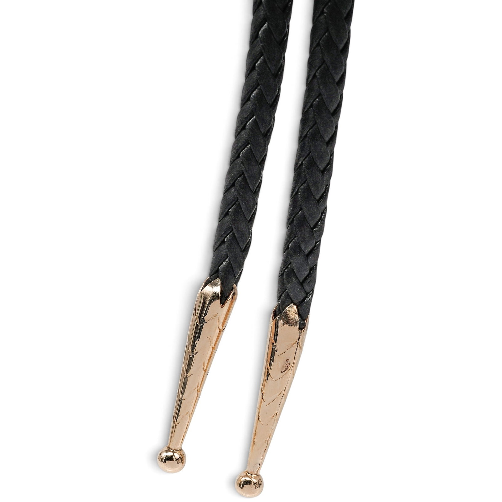 Bohlin Made 22K, 14K, & 12K Gold Buffalo Bolo Tie - 5