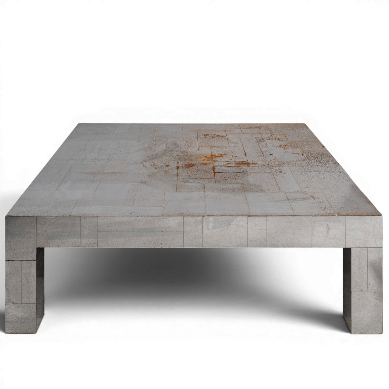 Paul Evans "Cityscape" Patchwork Chrome Coffee Table - 2