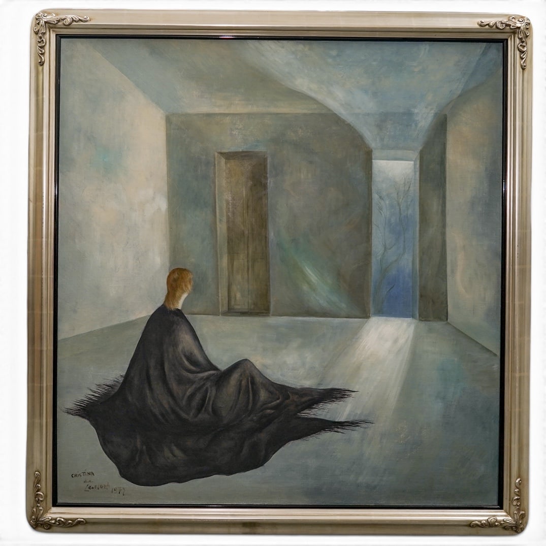 Leonora Carrington (British. 1917-2011) Oil On Canvas Painting (1 of 11)