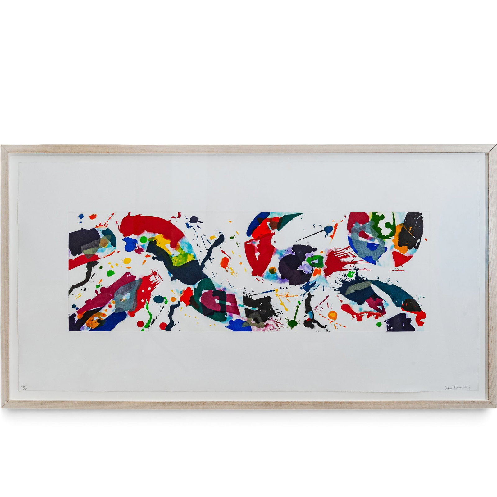 Sam Francis (American, 1923-1994) Colored Lithograph (1 of 6)