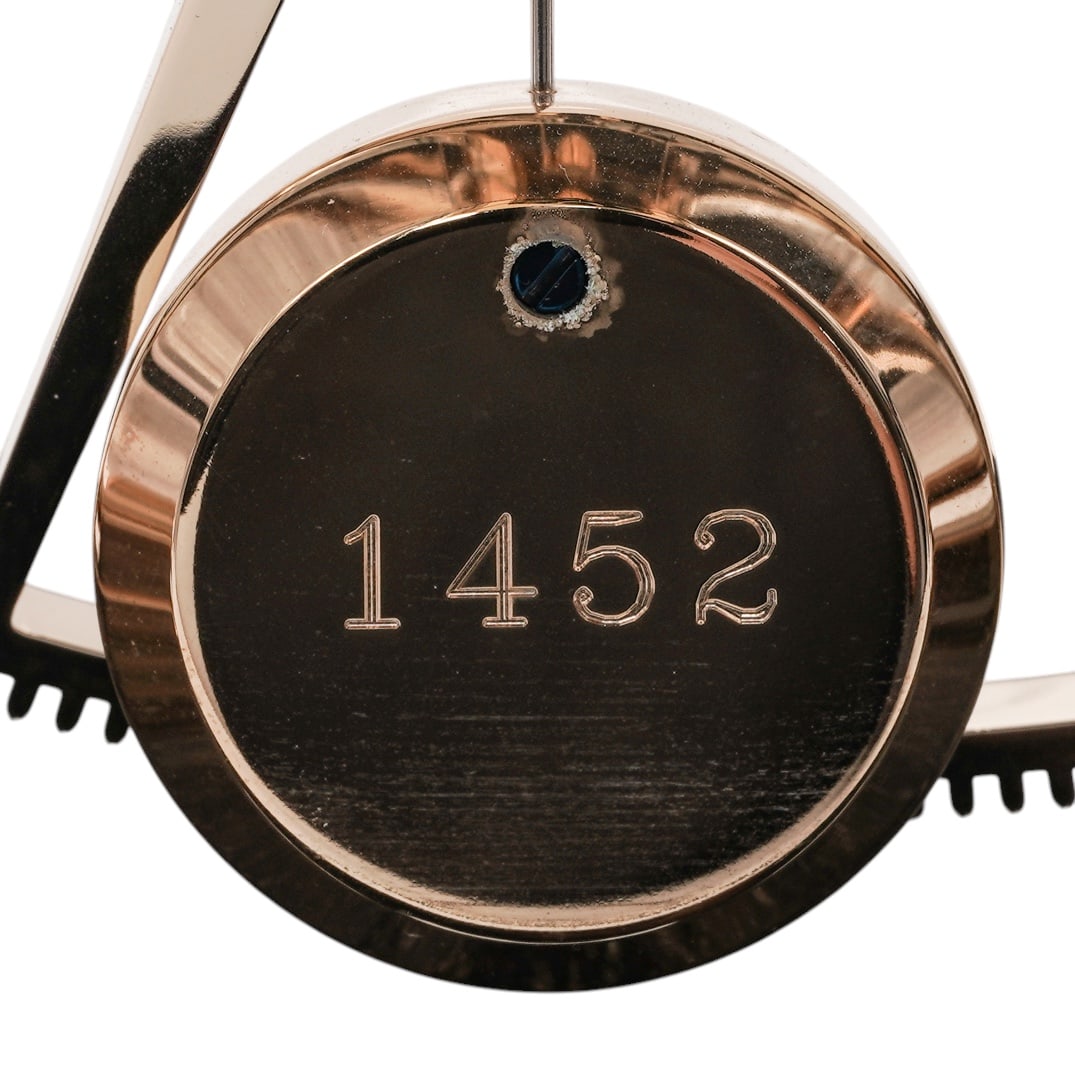 Asprey Harding Sinclair Great Wheel Skeleton Clock - 6
